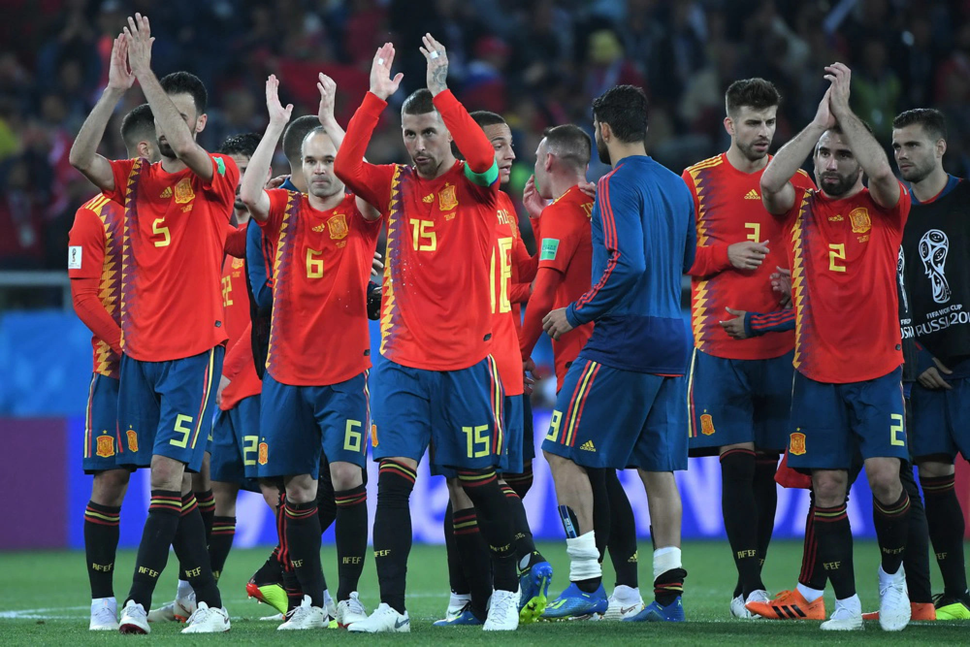 Hierro says Spain must tighten up after Morocco draw