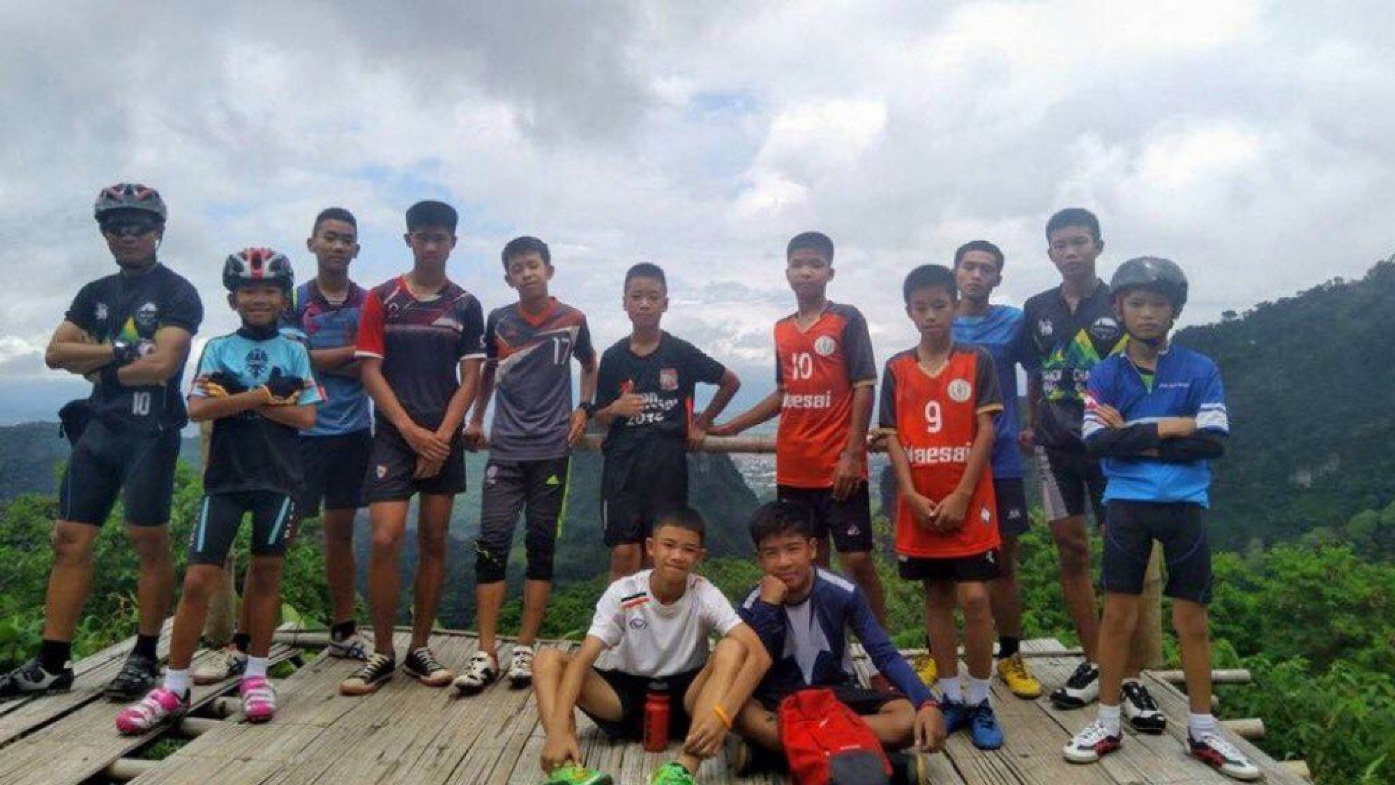 Prayers for Thai children and coach trapped in flooded cave