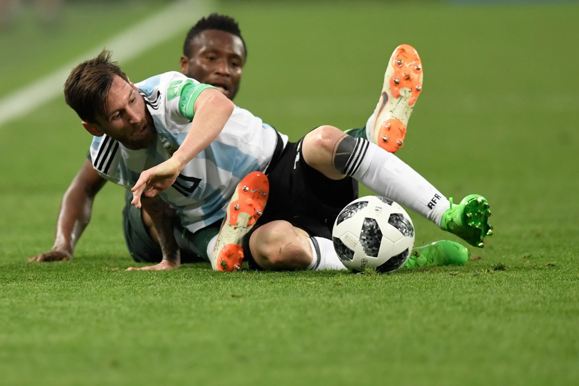 Messi's Argentina save World Cup hopes with last-gasp goal
