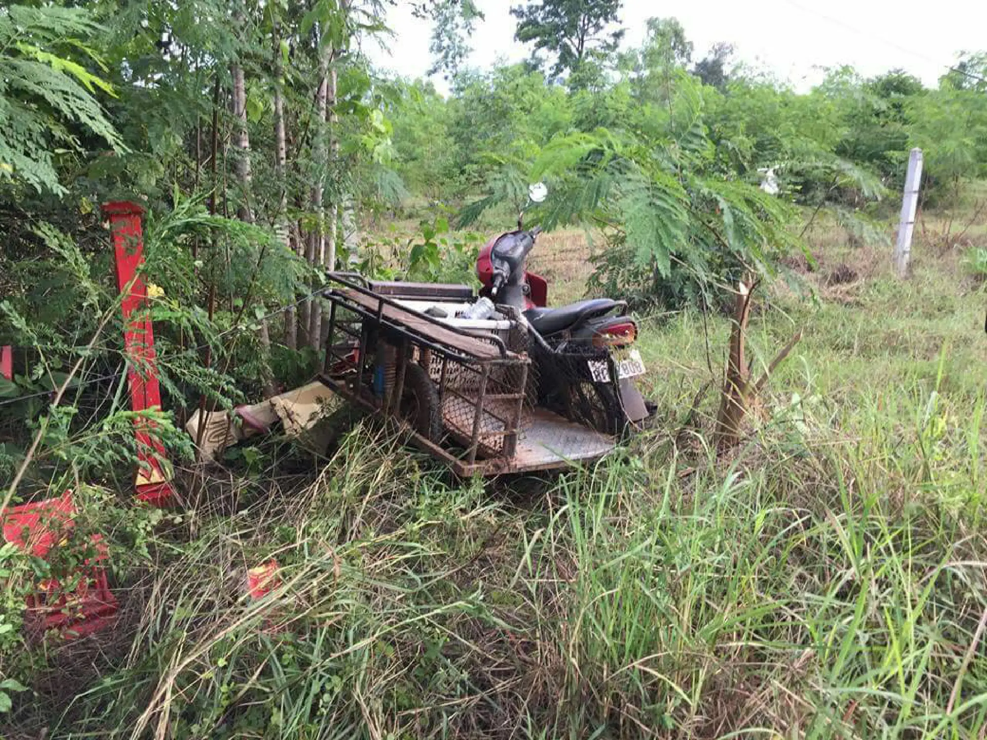 Korat schoolchildren suffer minor injuries in van accident