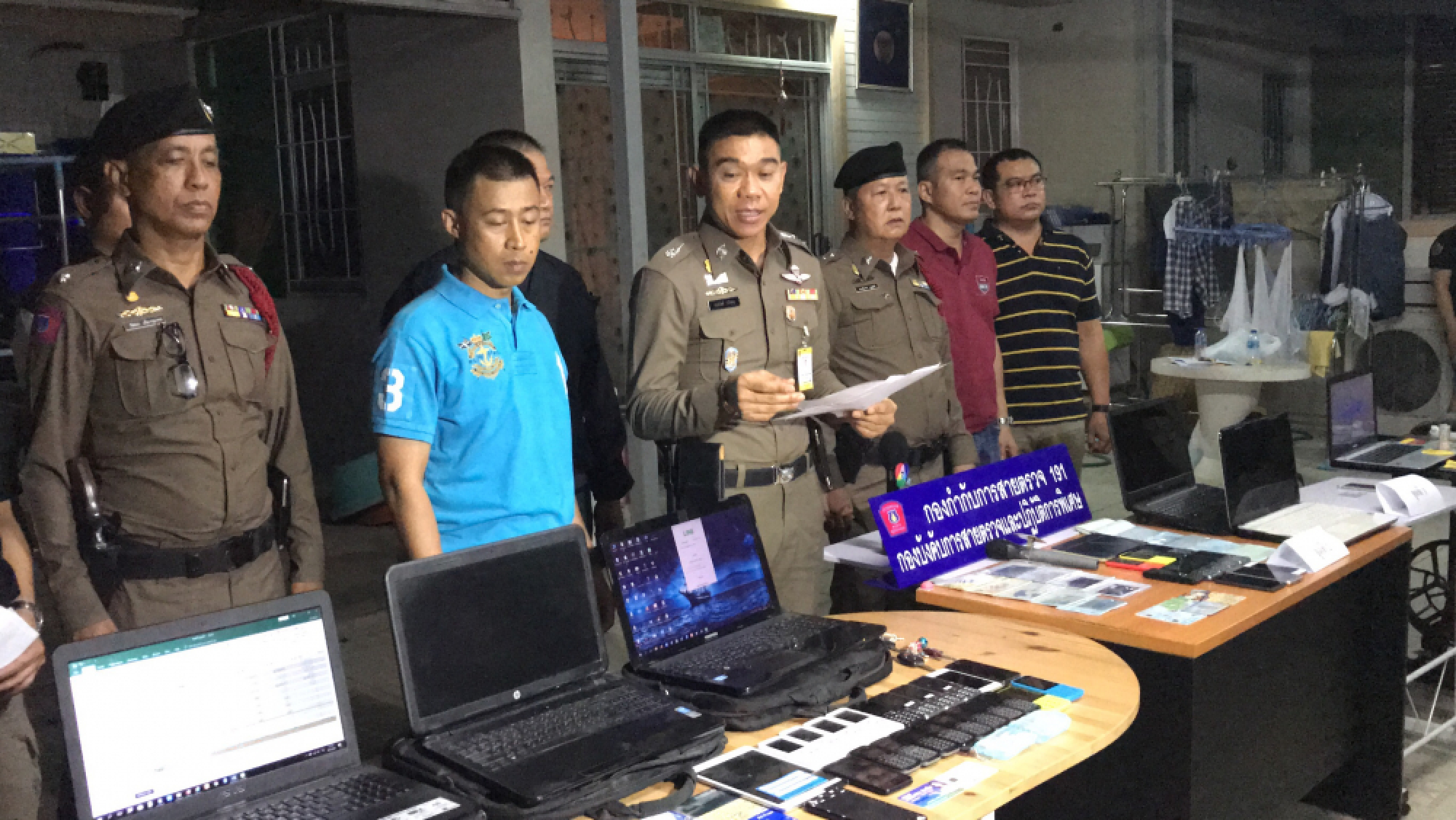 Six arrested in Bangkok raids against online betting offices