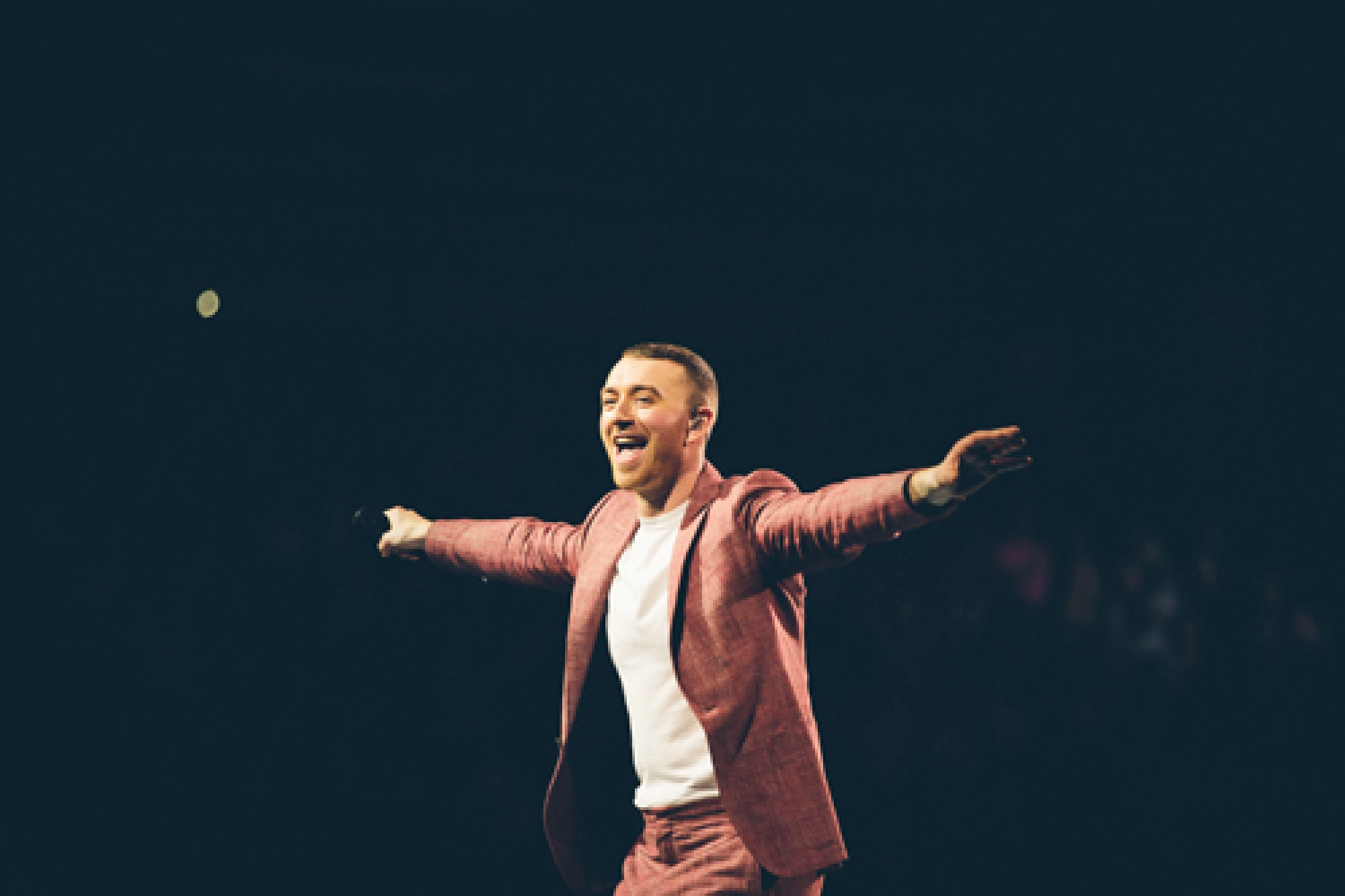 A light shines from the north