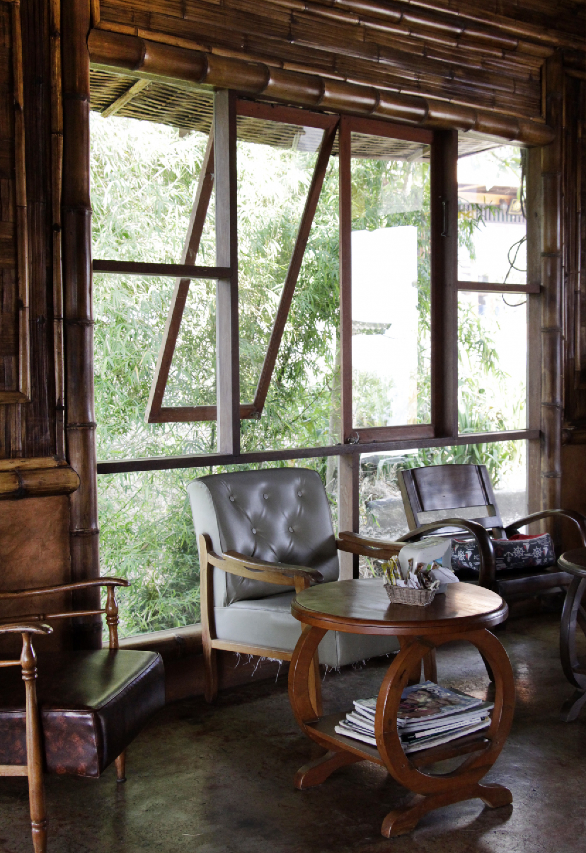 Beans among the leaves