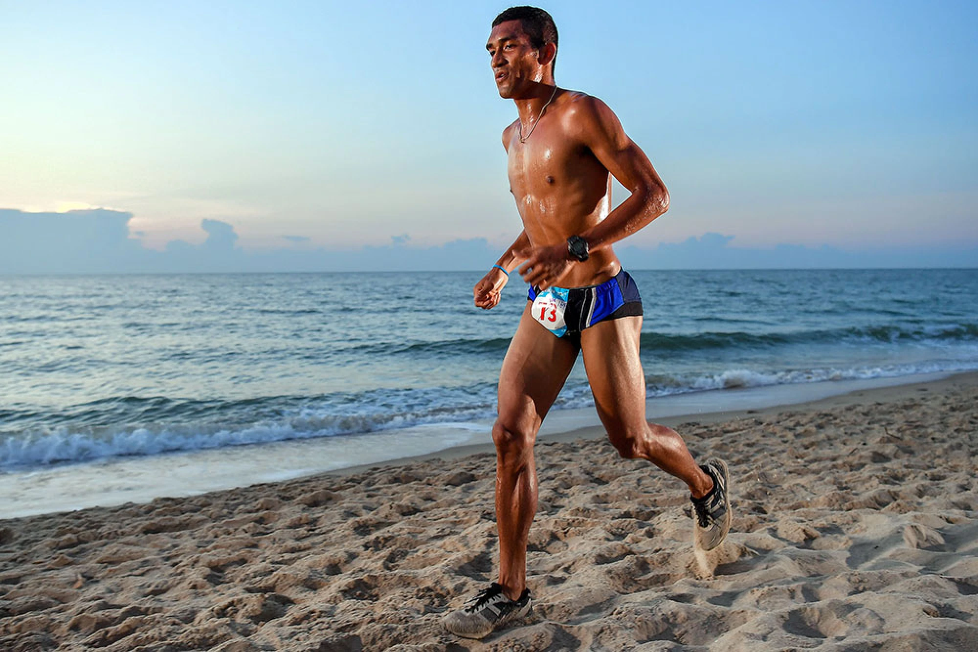 Marathon coach scores maiden title