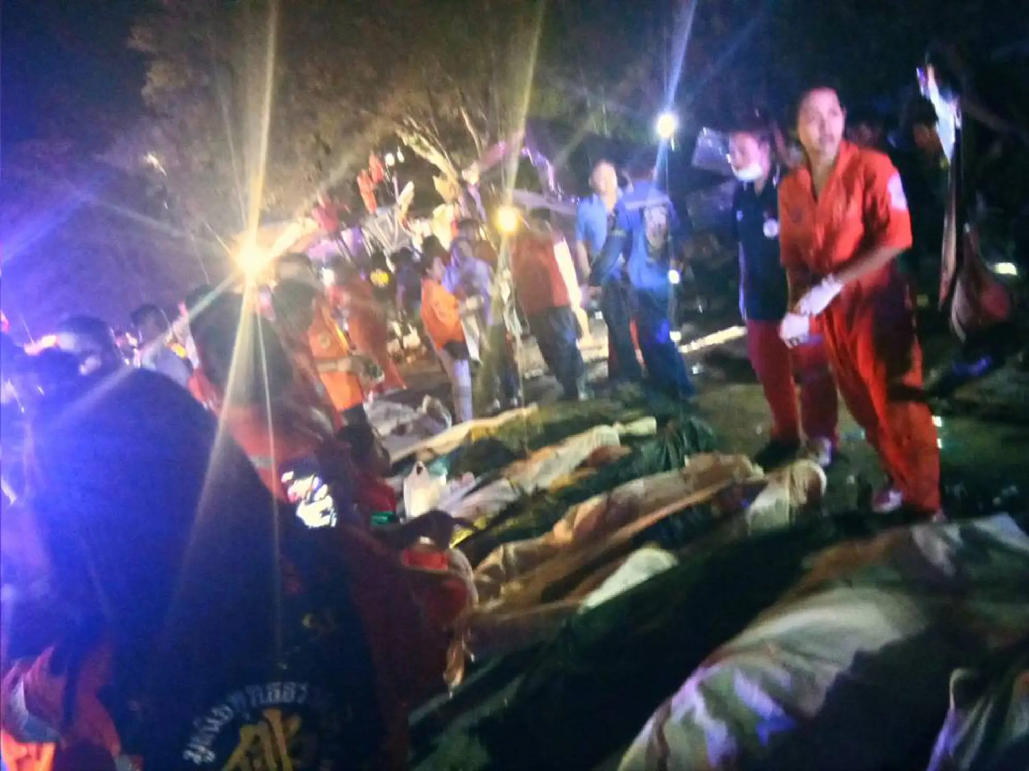 At least 18 killed after double-decker coach smashes into lorry
