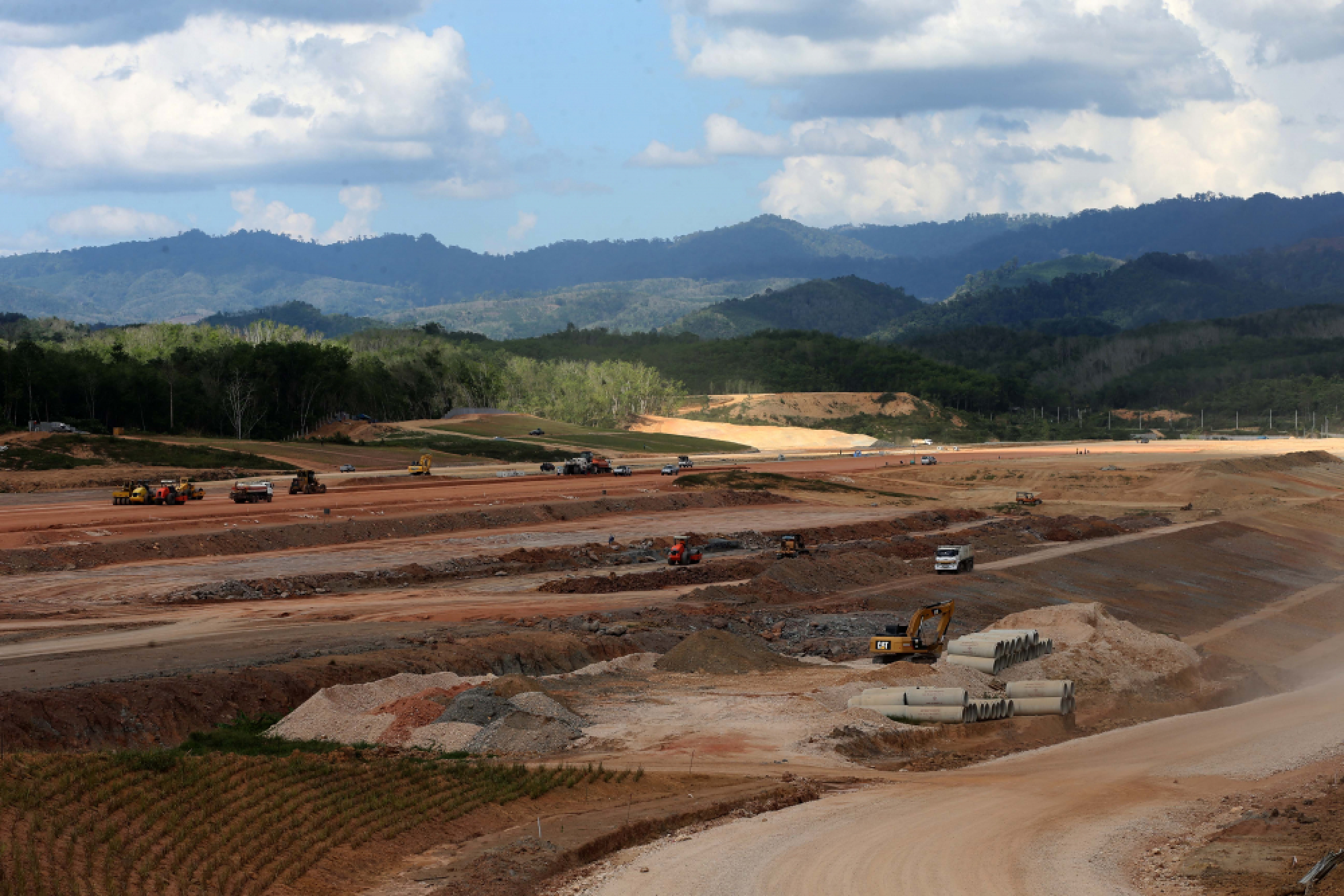 Future Betong airport runway to handle large aircraft