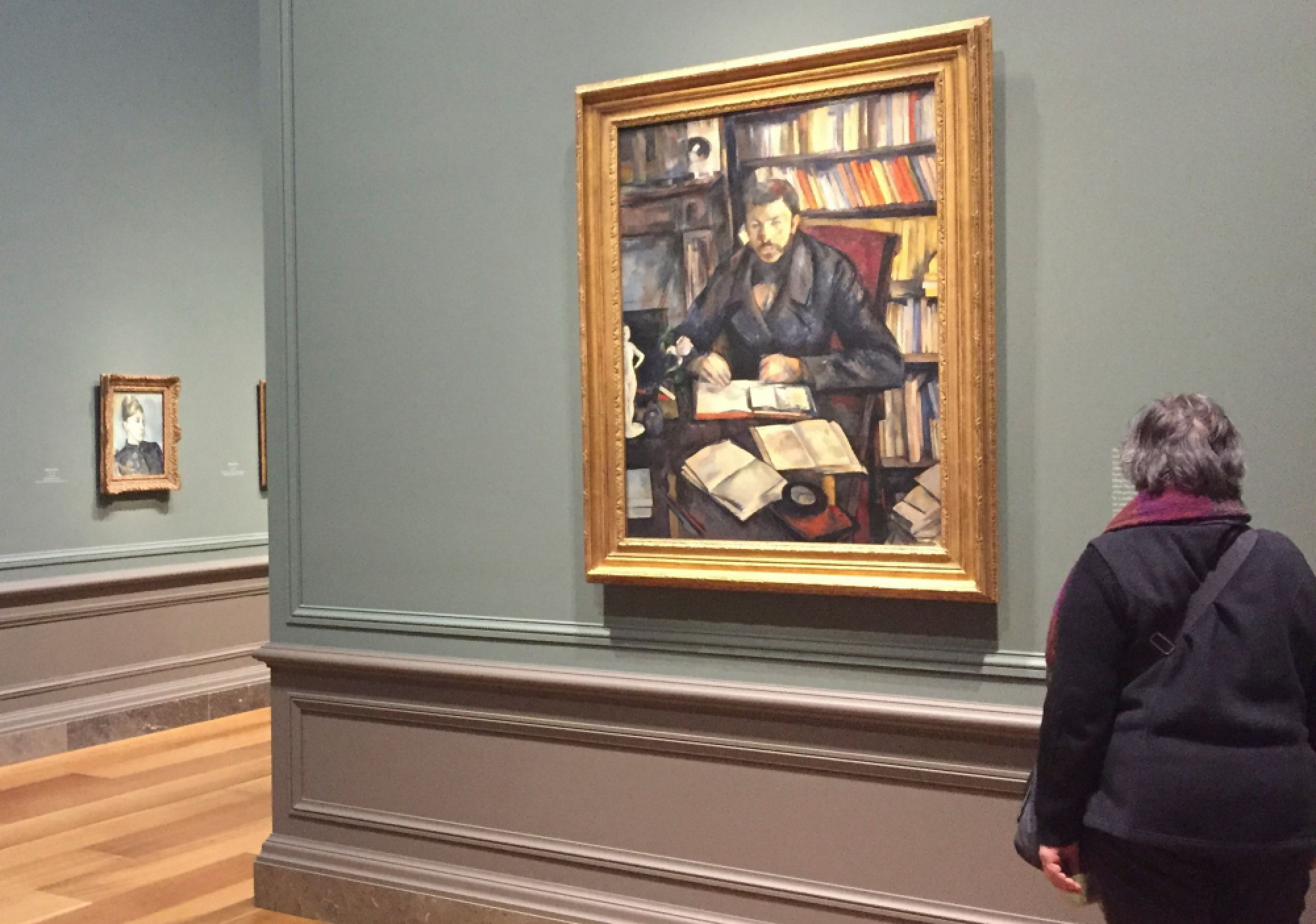 Cezanne made them suffer