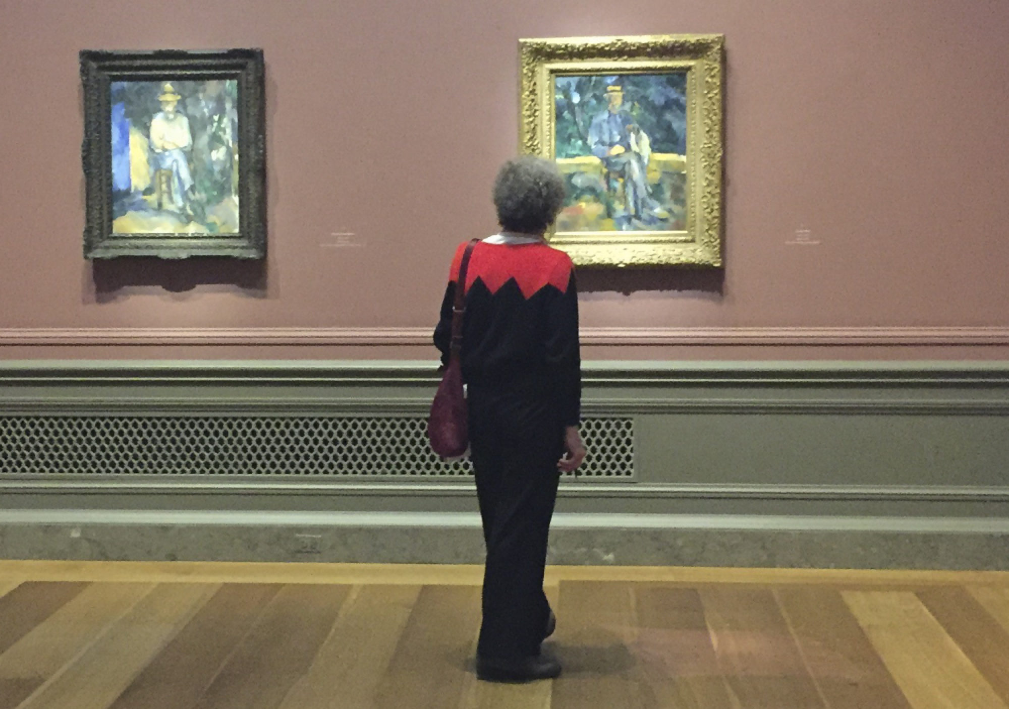 Cezanne made them suffer