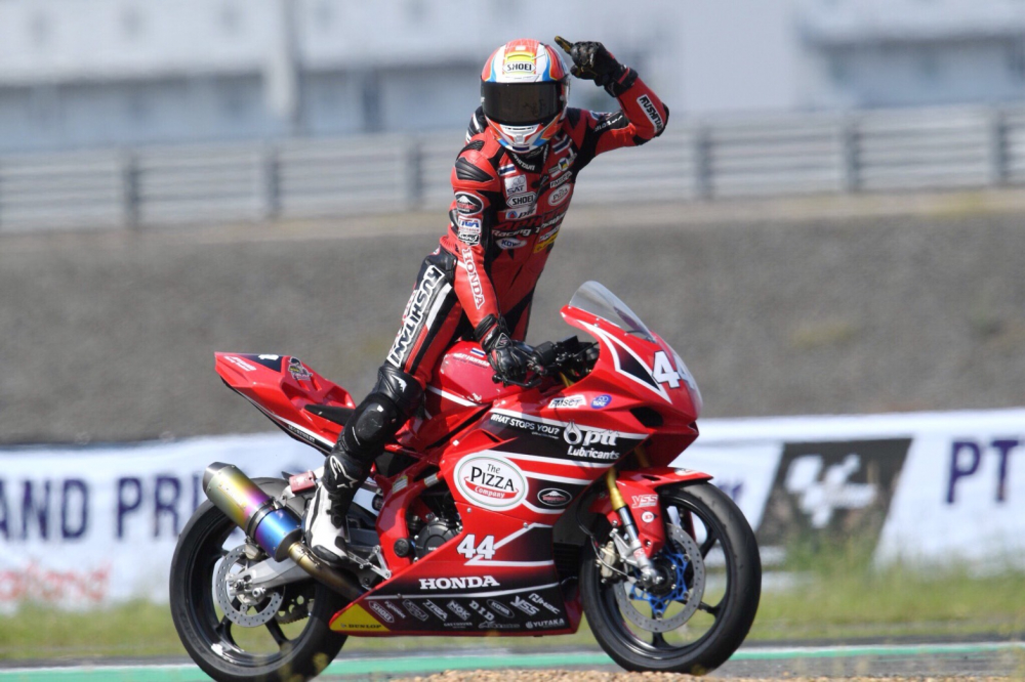Muklada makes history in Asia Road Racing