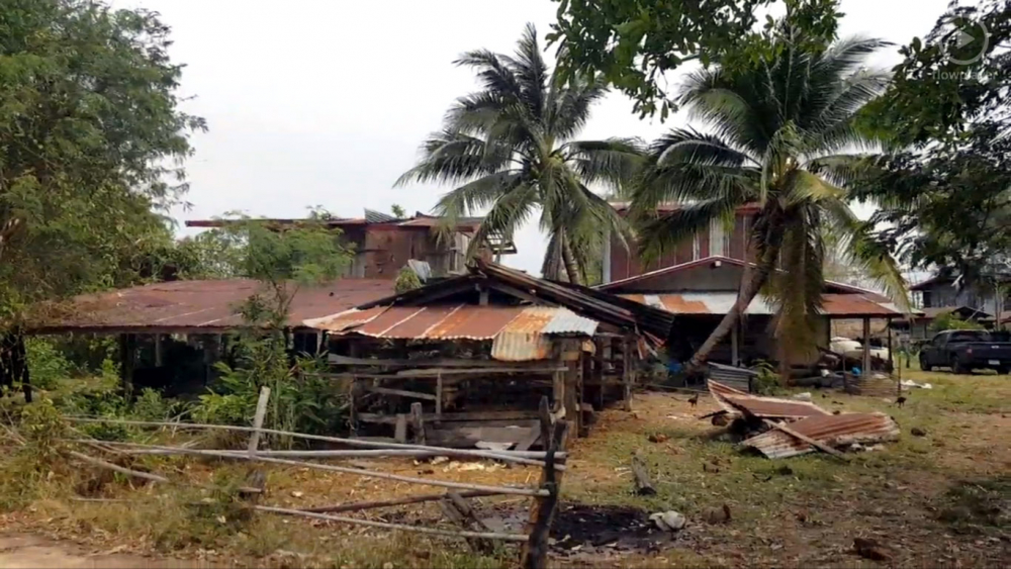 More than 50 houses damaged by storm in Si Sa Ket