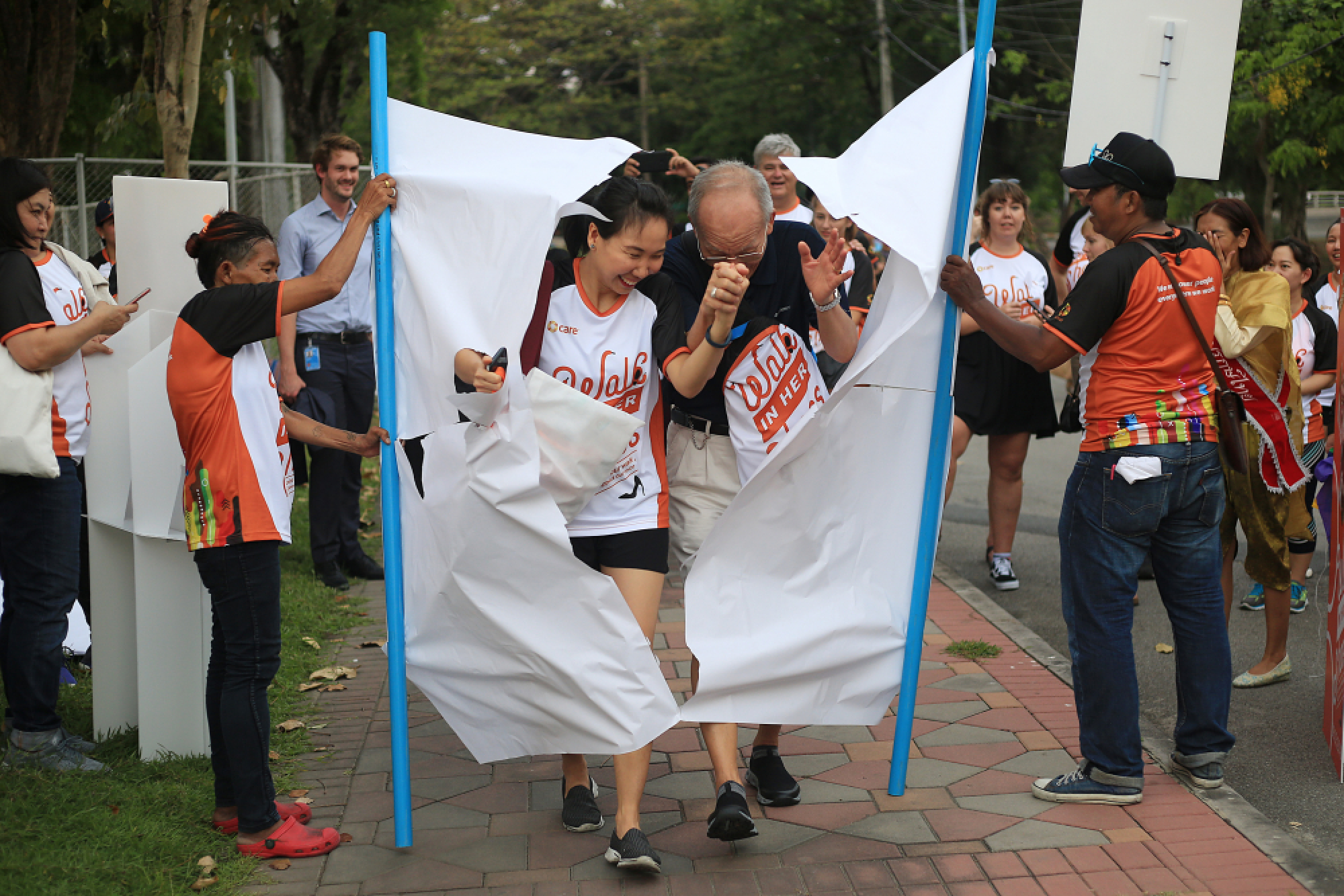 Lumpini Park walk marks International Women’s Day