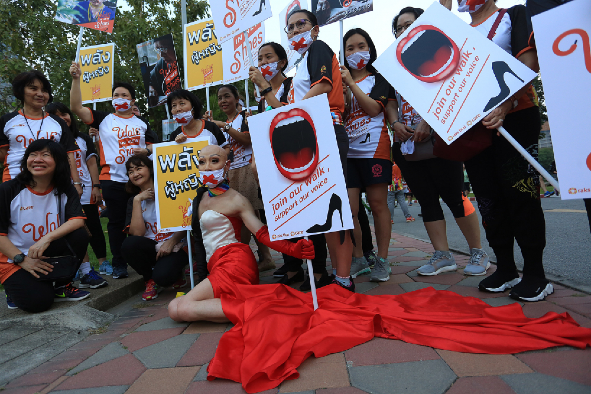 Lumpini Park walk marks International Women’s Day