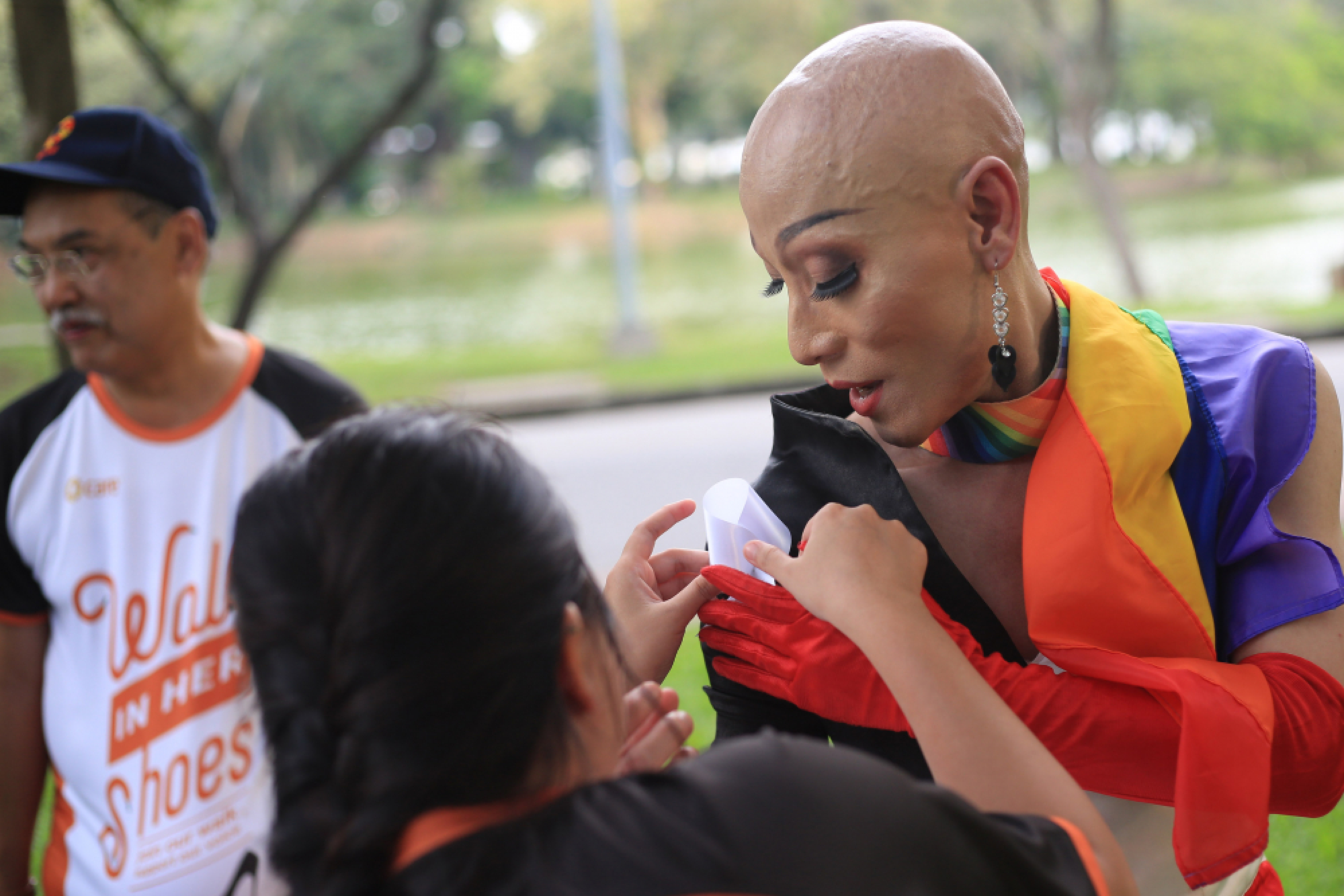 Lumpini Park walk marks International Women’s Day
