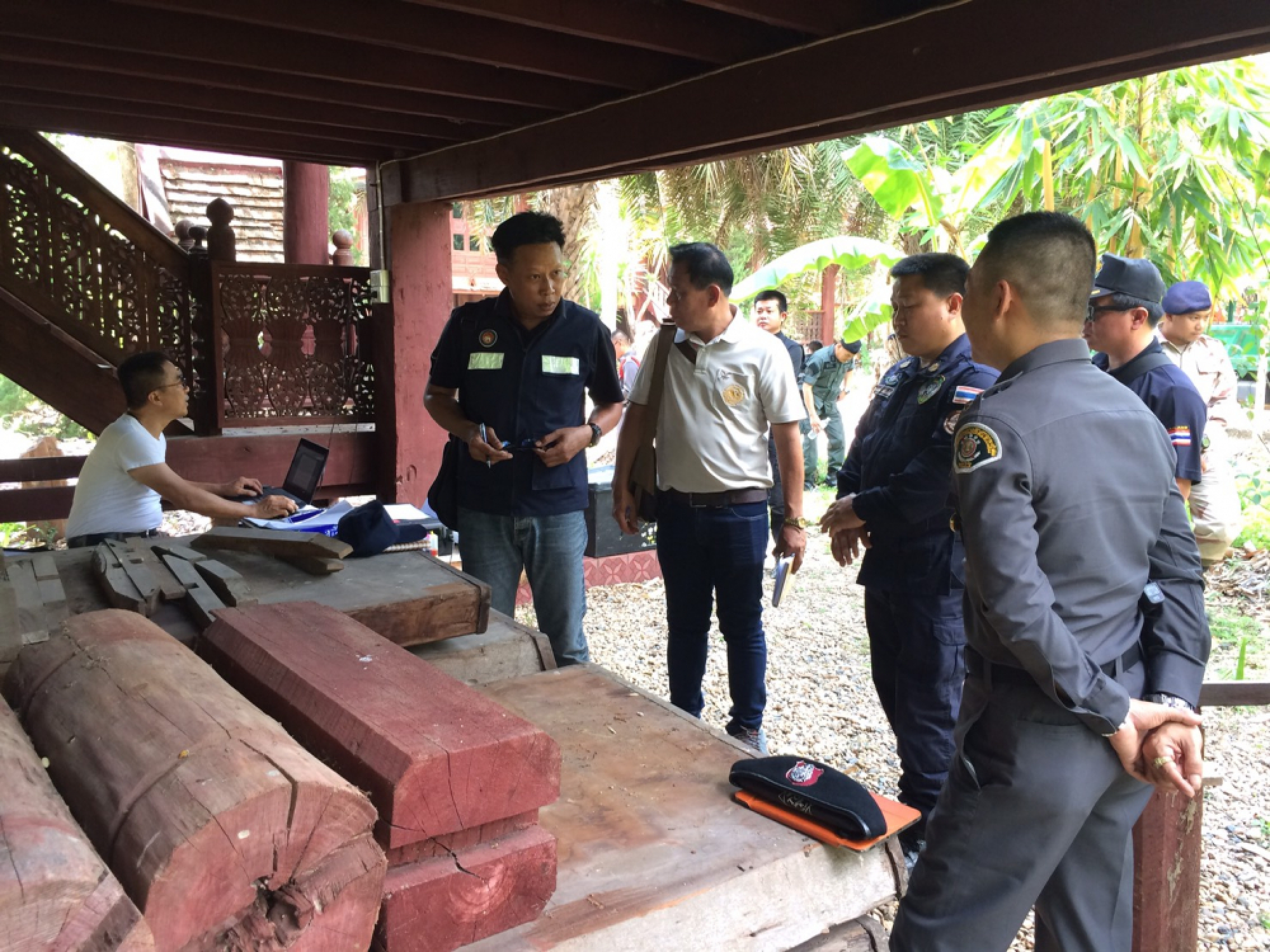 Wildlife items seized from house in Chiang Mai