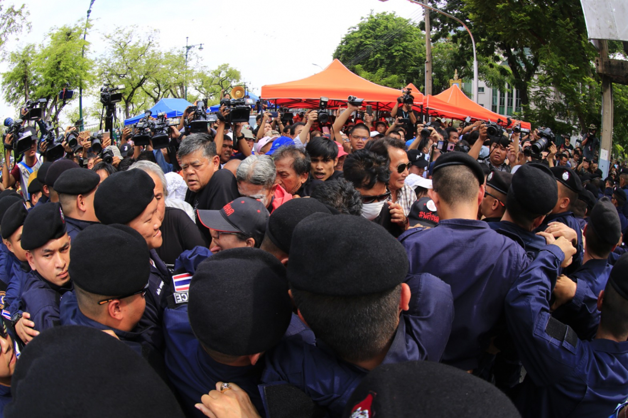 Arrested but not disheartened