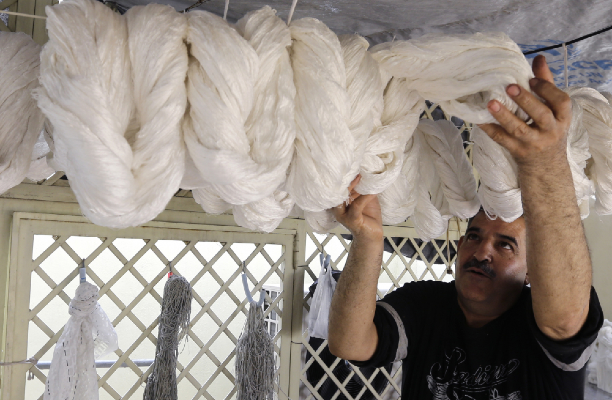 In Syria, silk falls victim to war