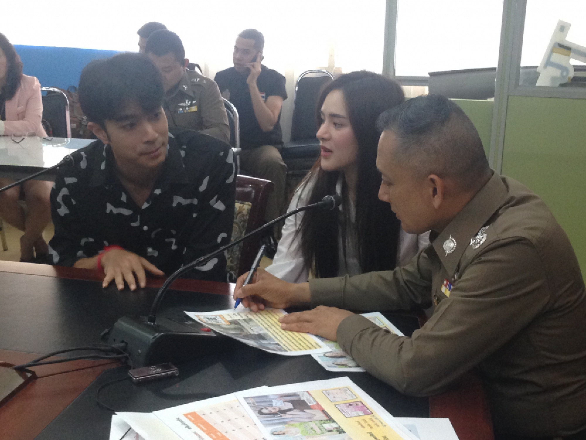 Thai celebrities meet with police in Magic Skin probe