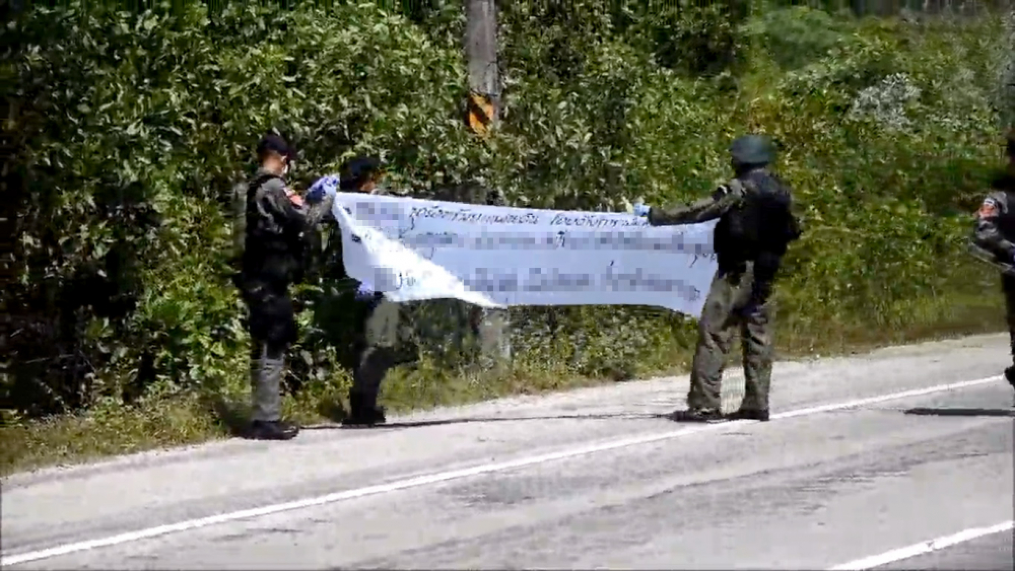 Insurgents burn tyres, bomb power poles in Narathiwat