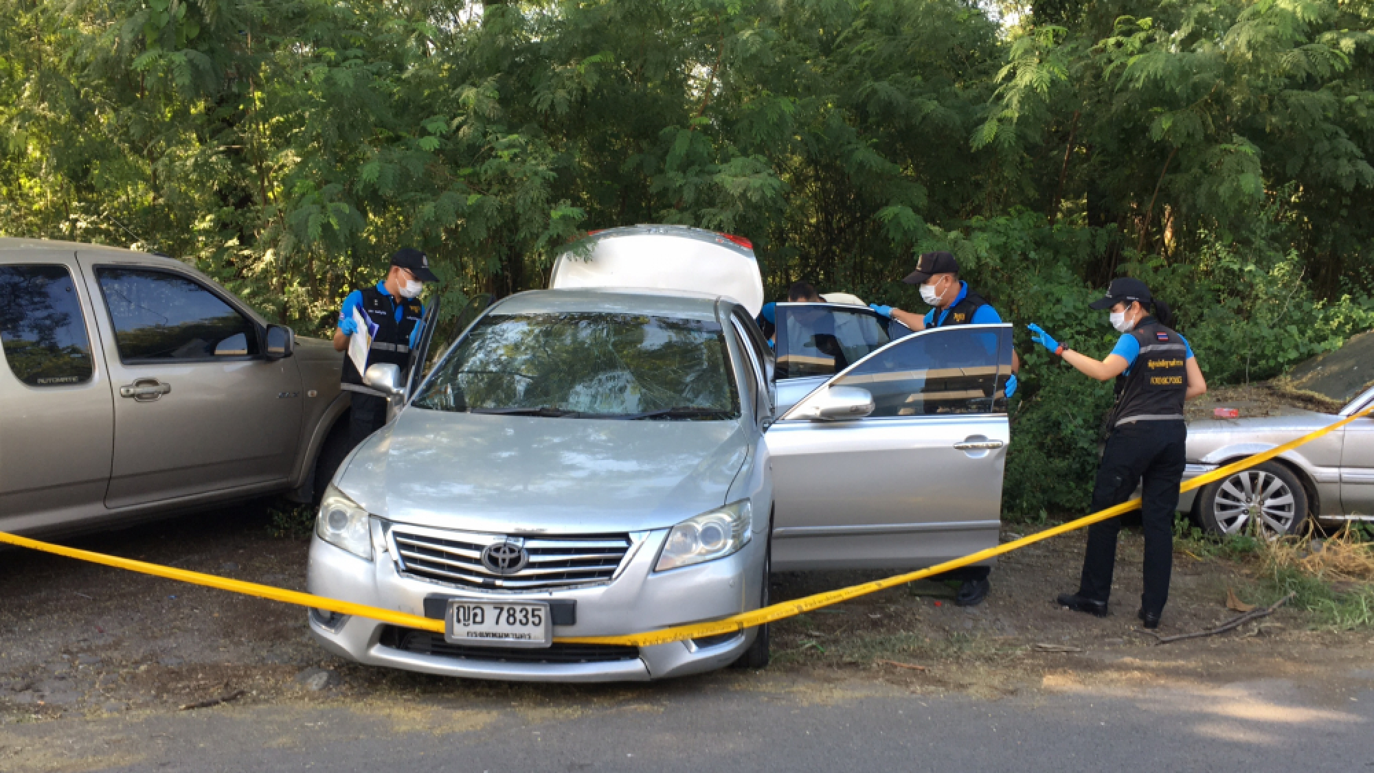 Bangkok driver injured in gas explosion