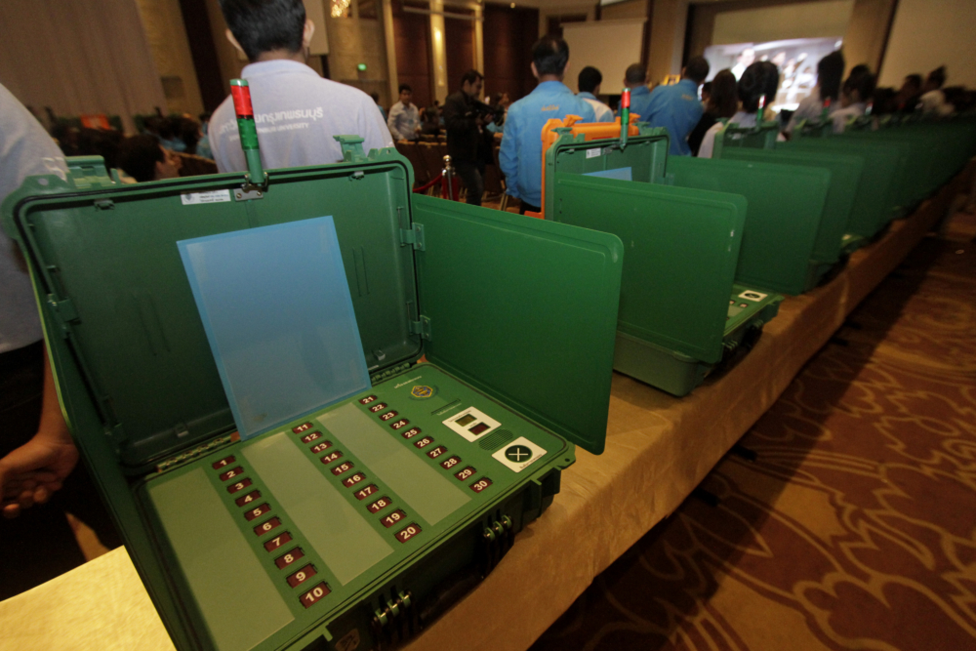 Democrats put their faith in incumbent Abhisit