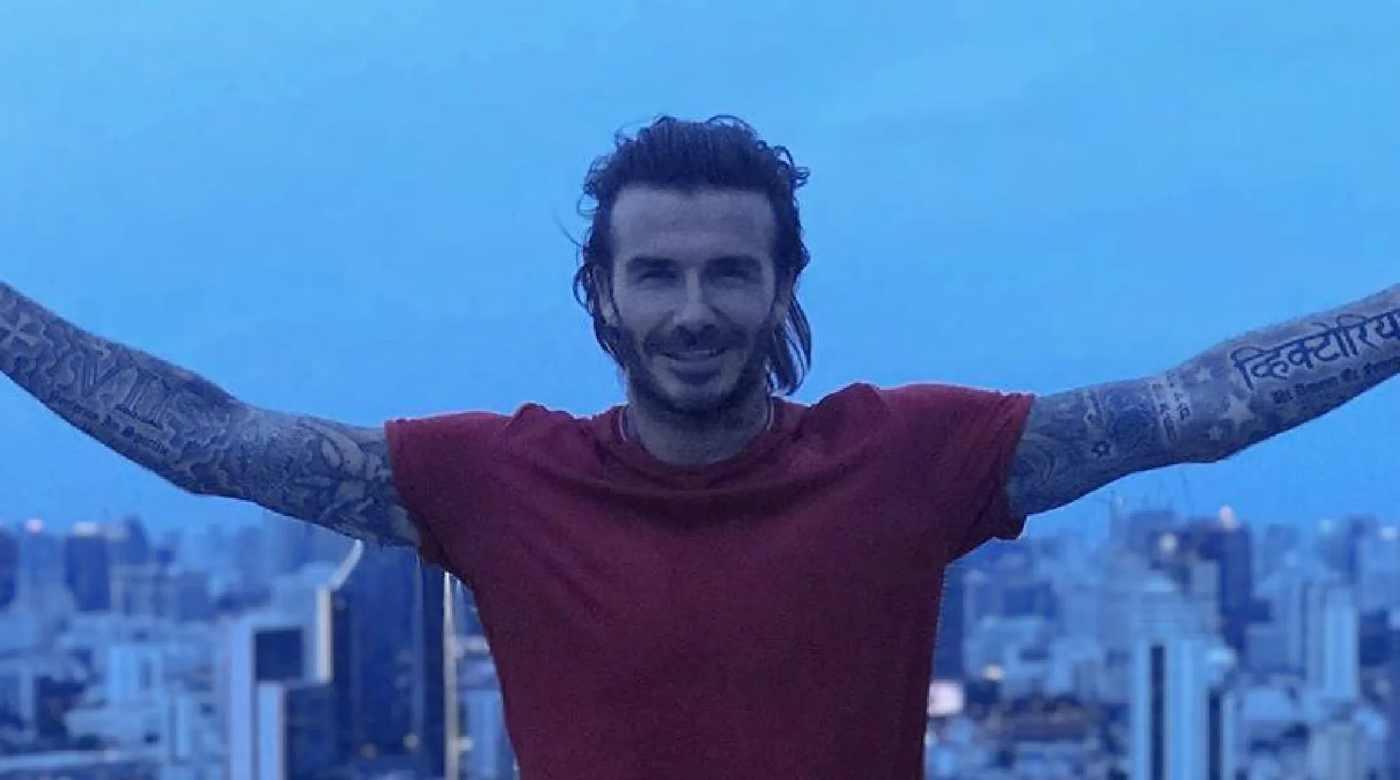 Becks in town to help kids