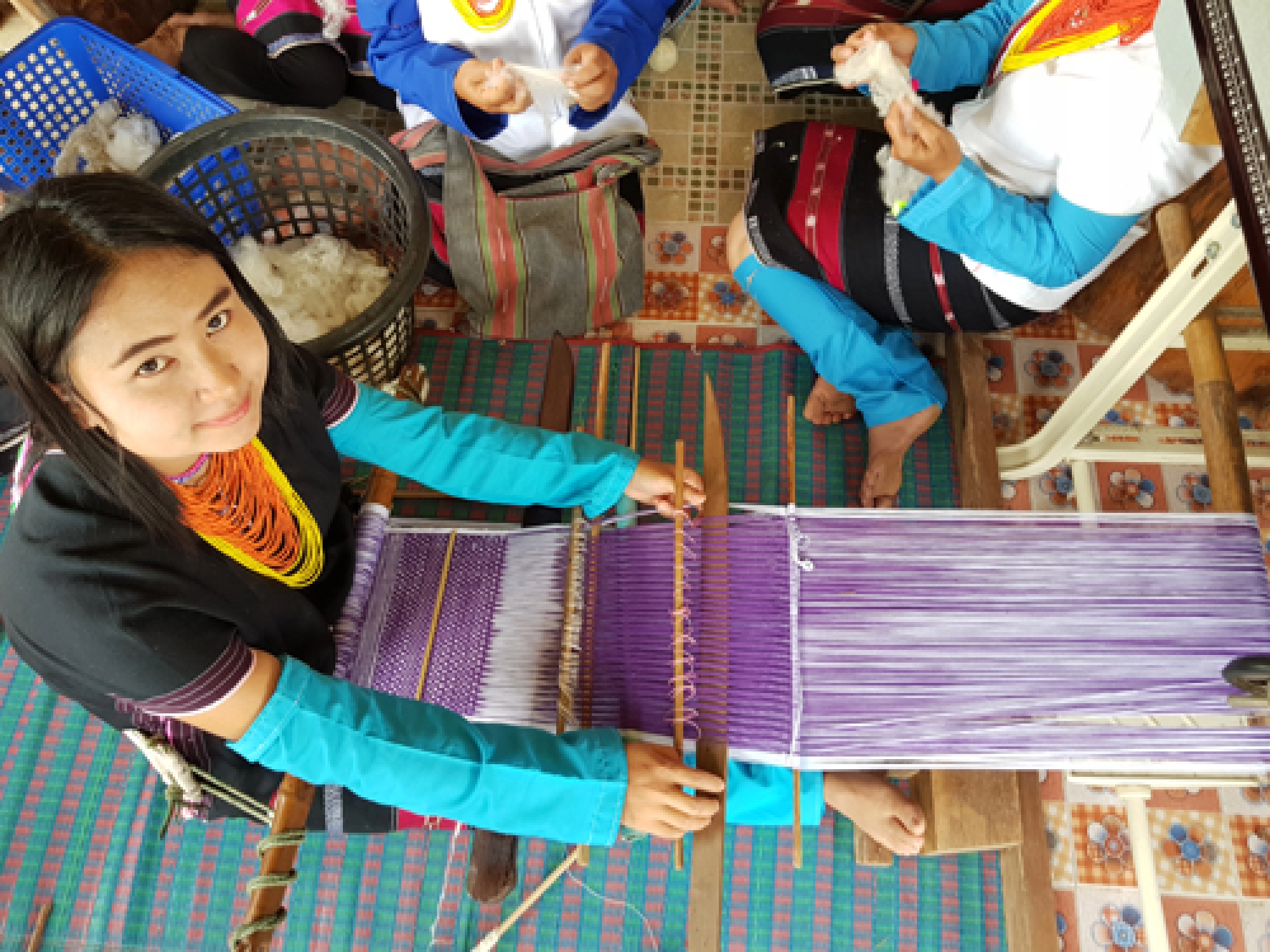 Weaving the threads of a unique life