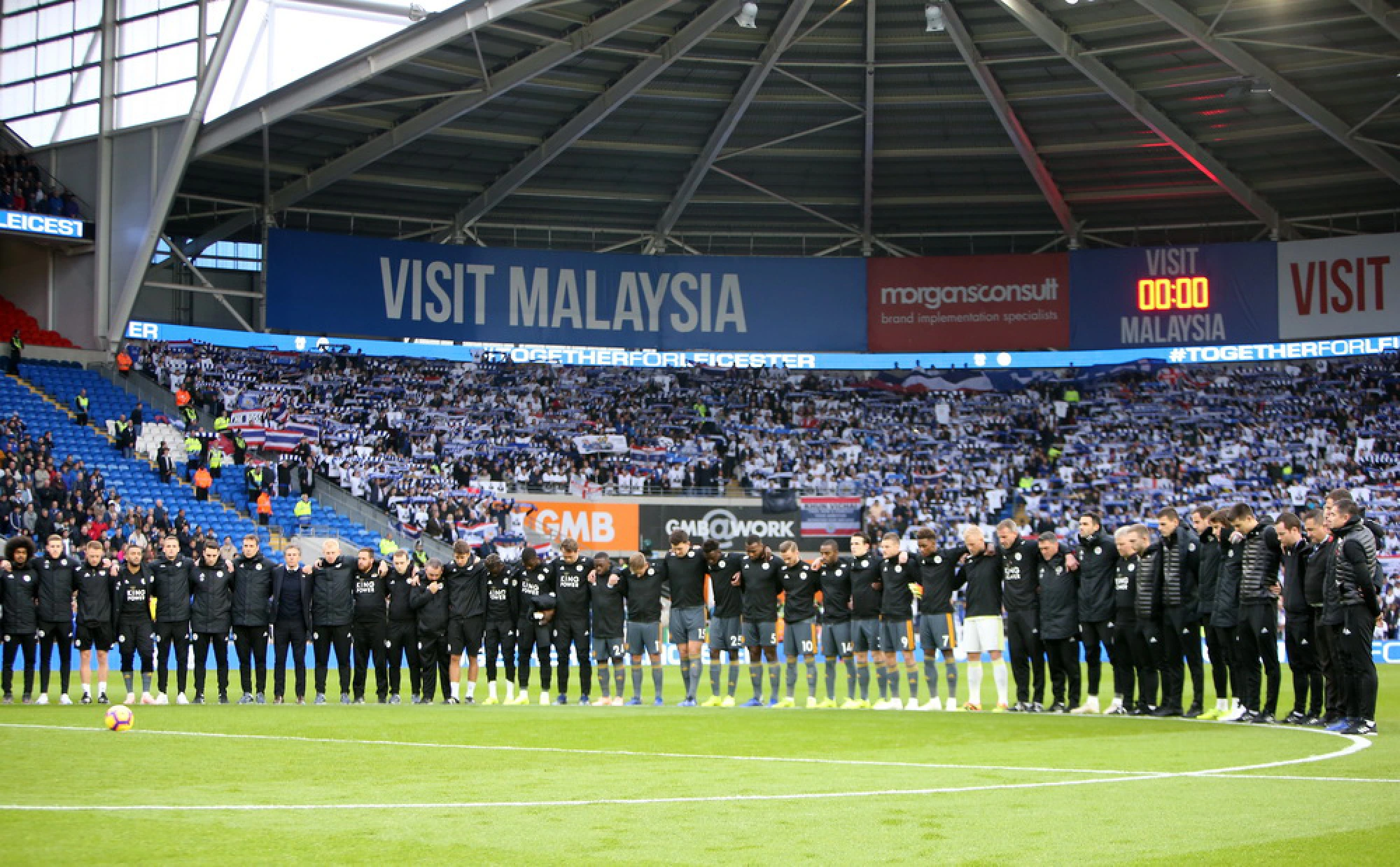 Leicester arrive Thailand this afternoon after Cardiff  win