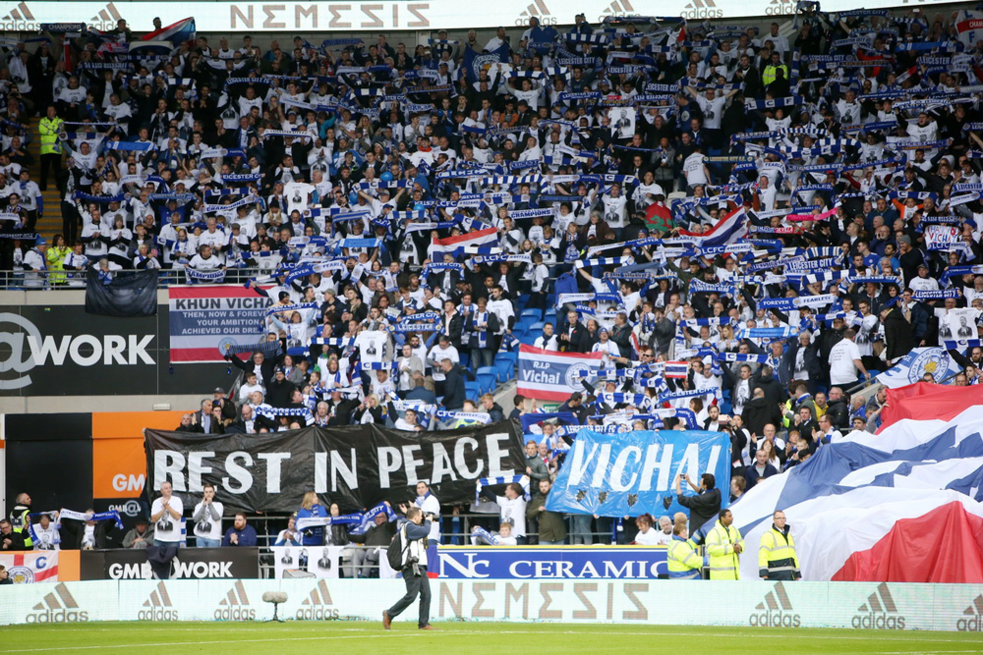 Leicester arrive Thailand this afternoon after Cardiff  win