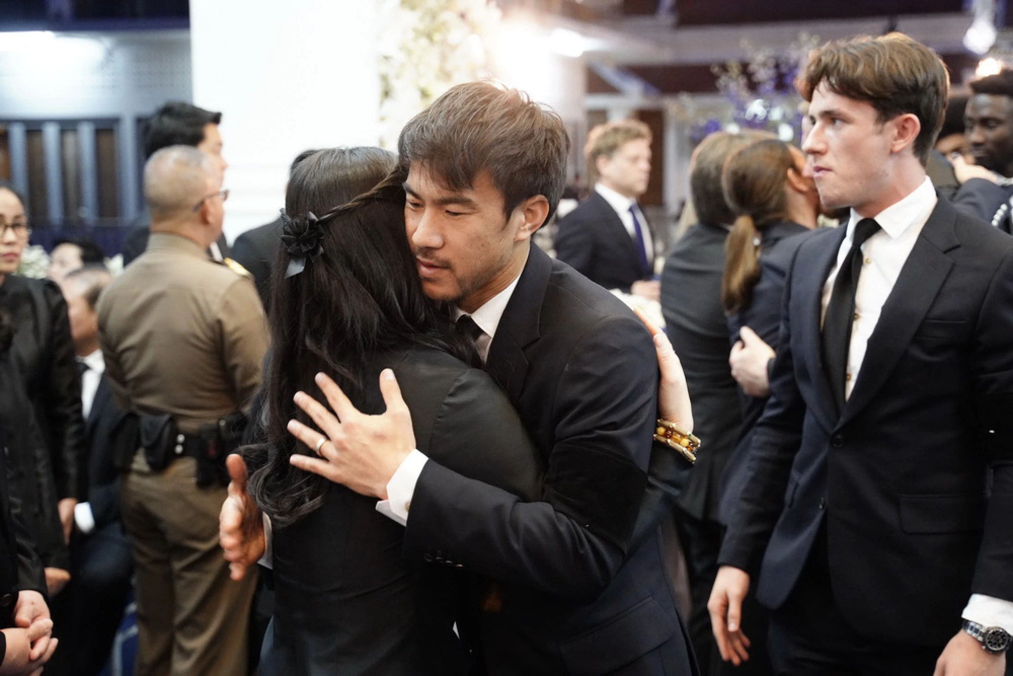 LCFC players attend owner's funeral in Bangkok