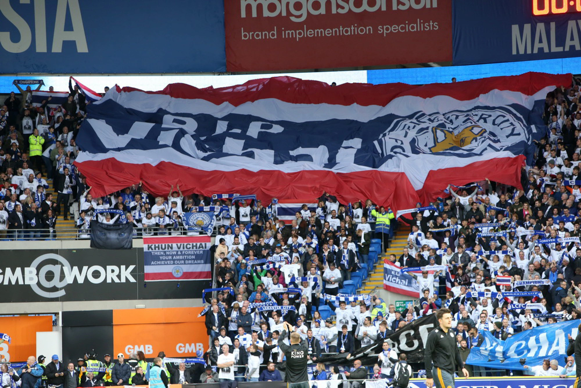 Leicester arrive Thailand this afternoon after Cardiff  win
