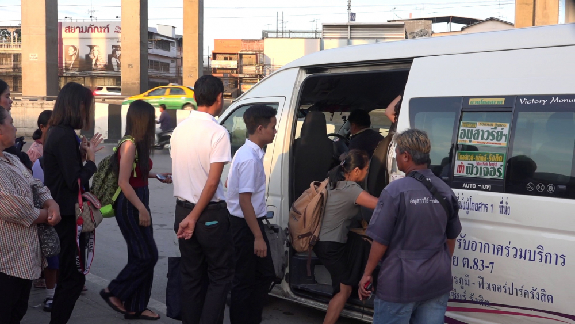 Protesters defiant as older vans forced off roads