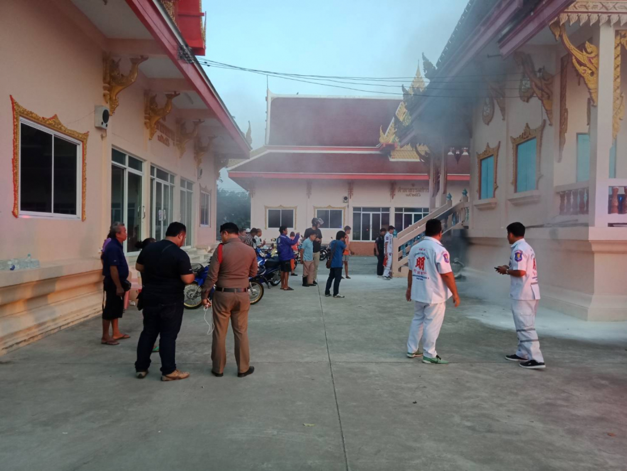 Man burns to death in Chon Buri temple