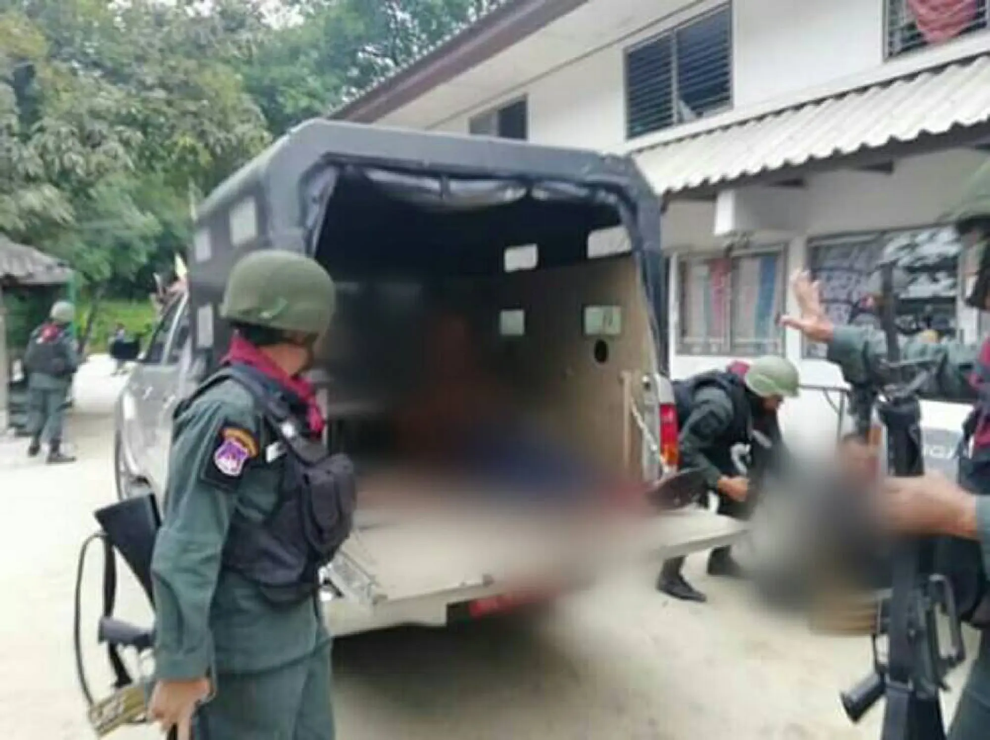 Border police wounded in Narathiwat