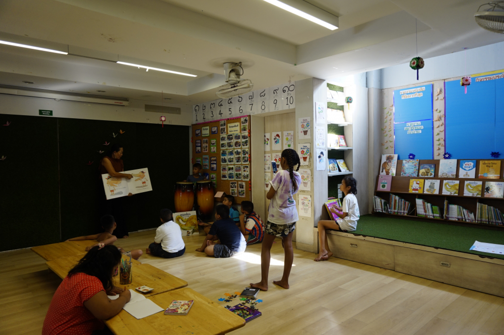 What the slum has to share