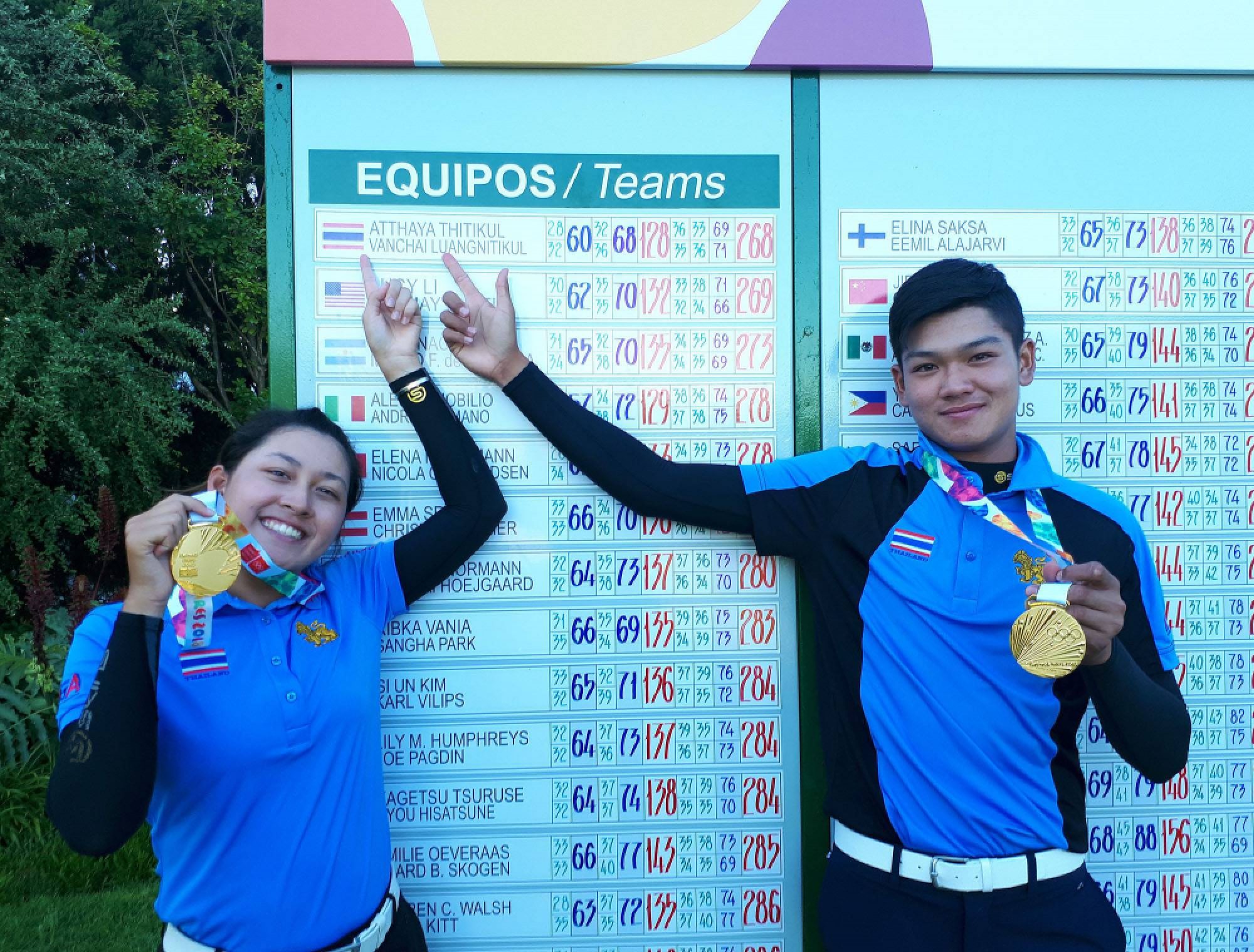 Mixed blessing for Thailand as Atthaya and Vanchai take gold