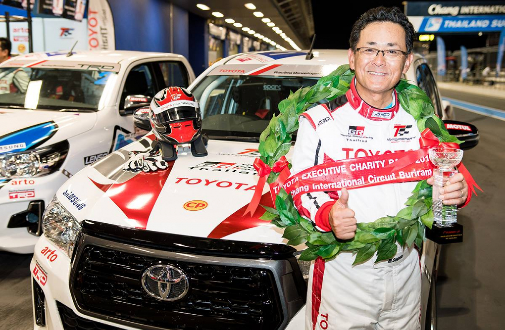 1st Toyota Executive Charity Race  completed in Buriram