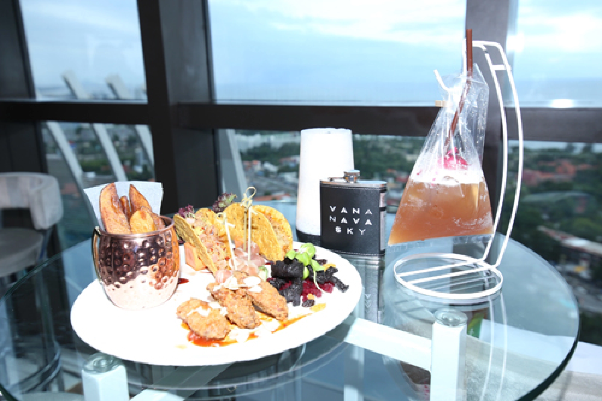 Where drinkers walk on air