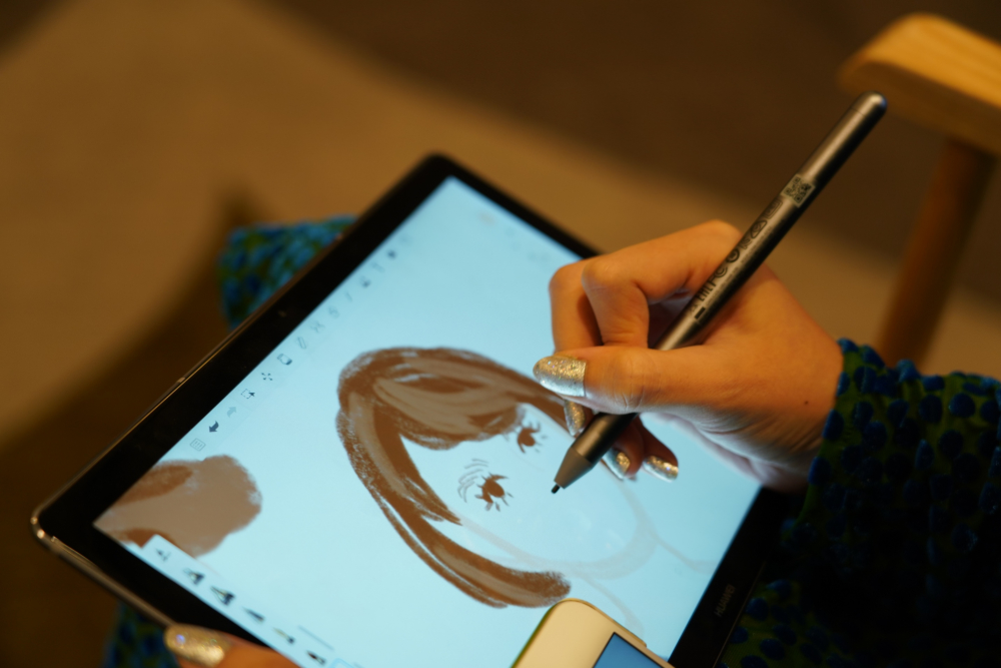 Getting creative with a tablet