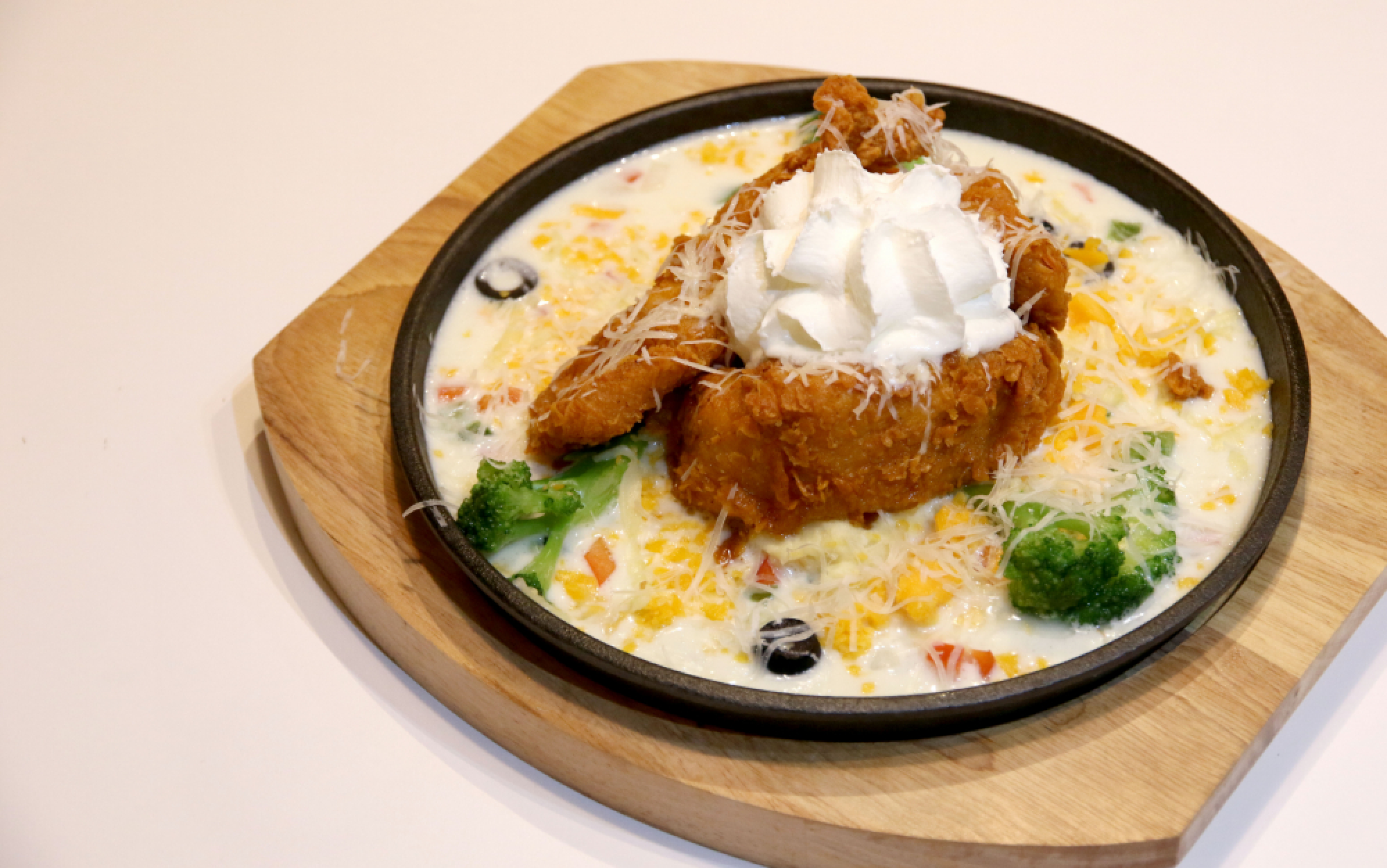 Chicken with a Korean flavour