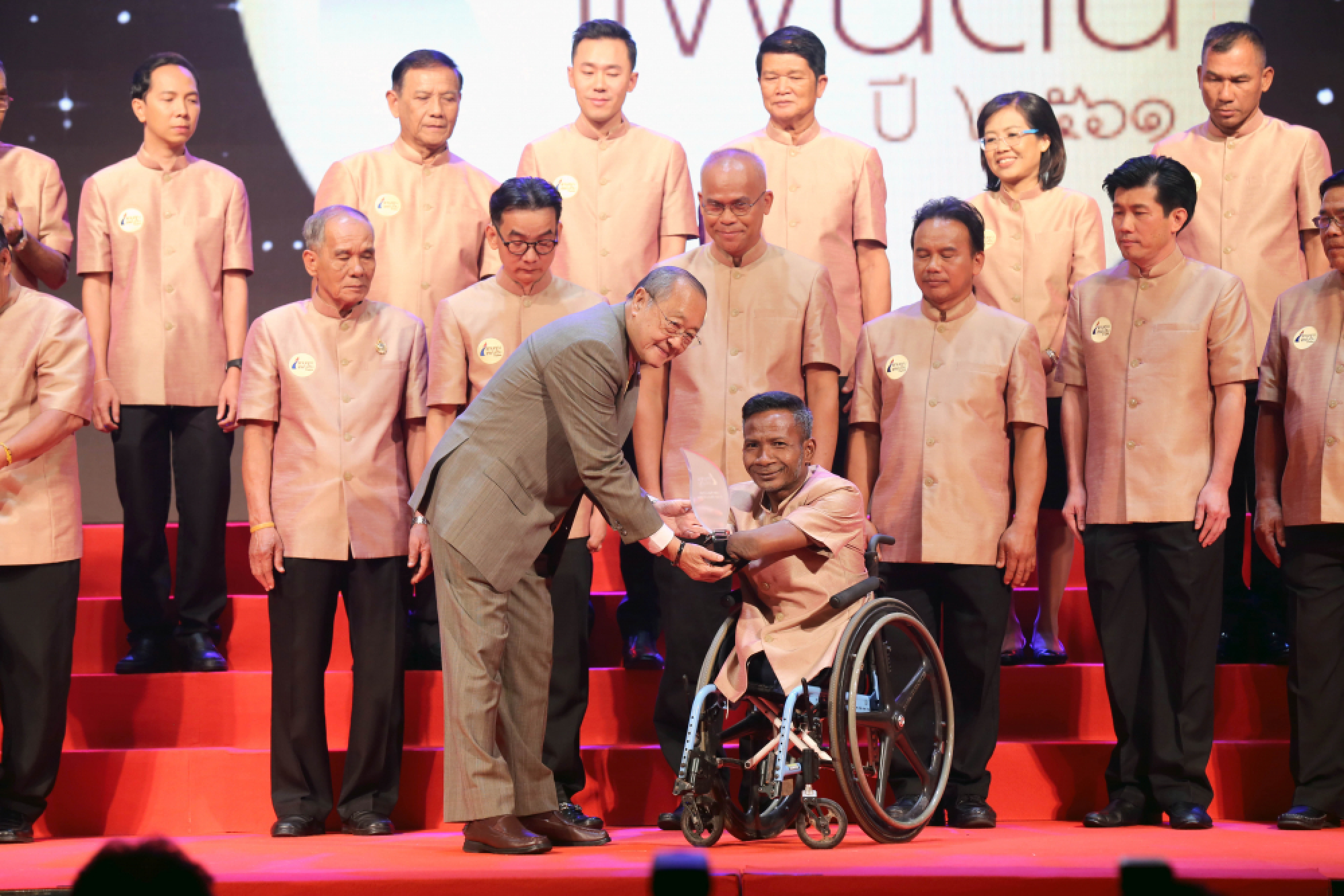From every province in Thailand, outstanding people are recognised