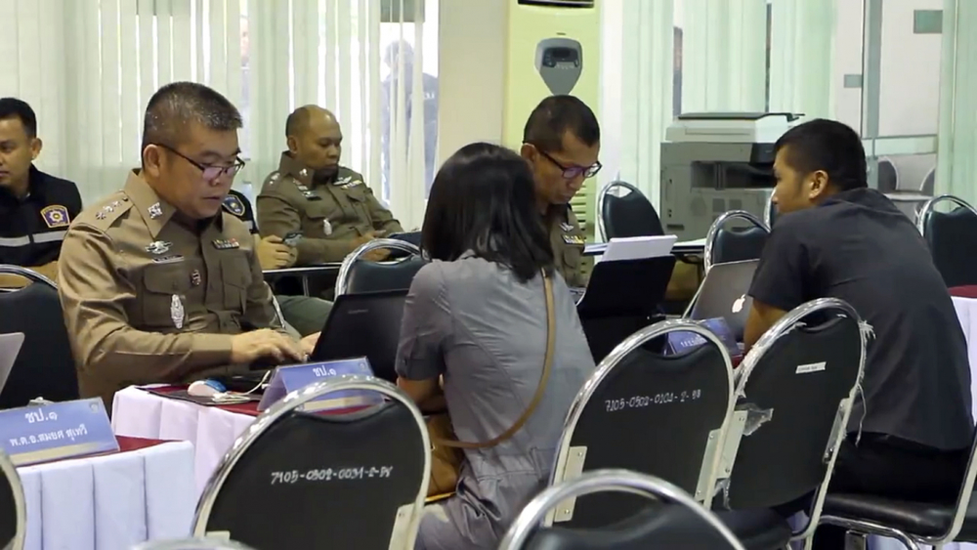 Seven suspects face interrogation in Loei police embezzlement case
