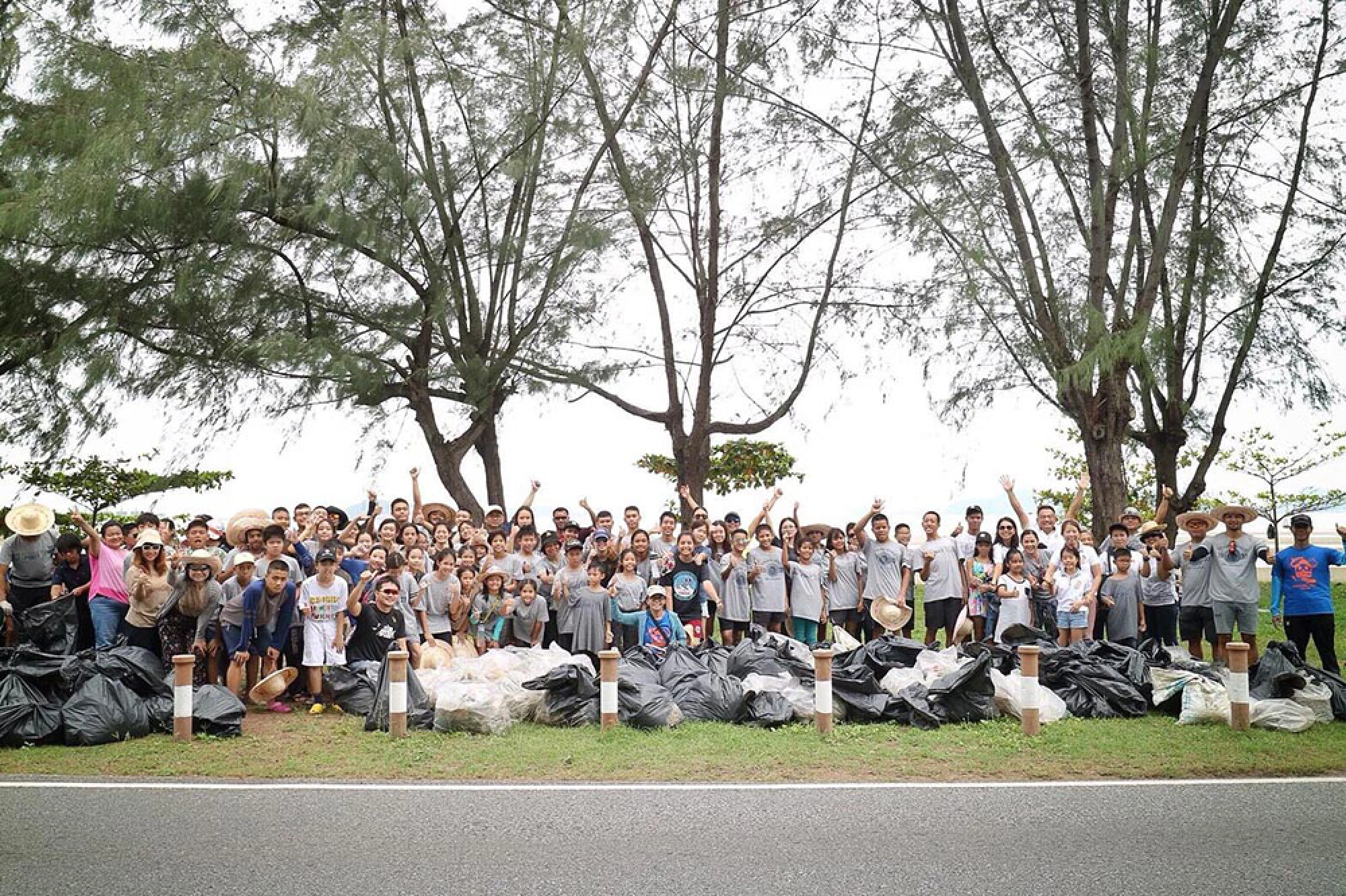 Sanfunn’s Beach Clean-up Operation