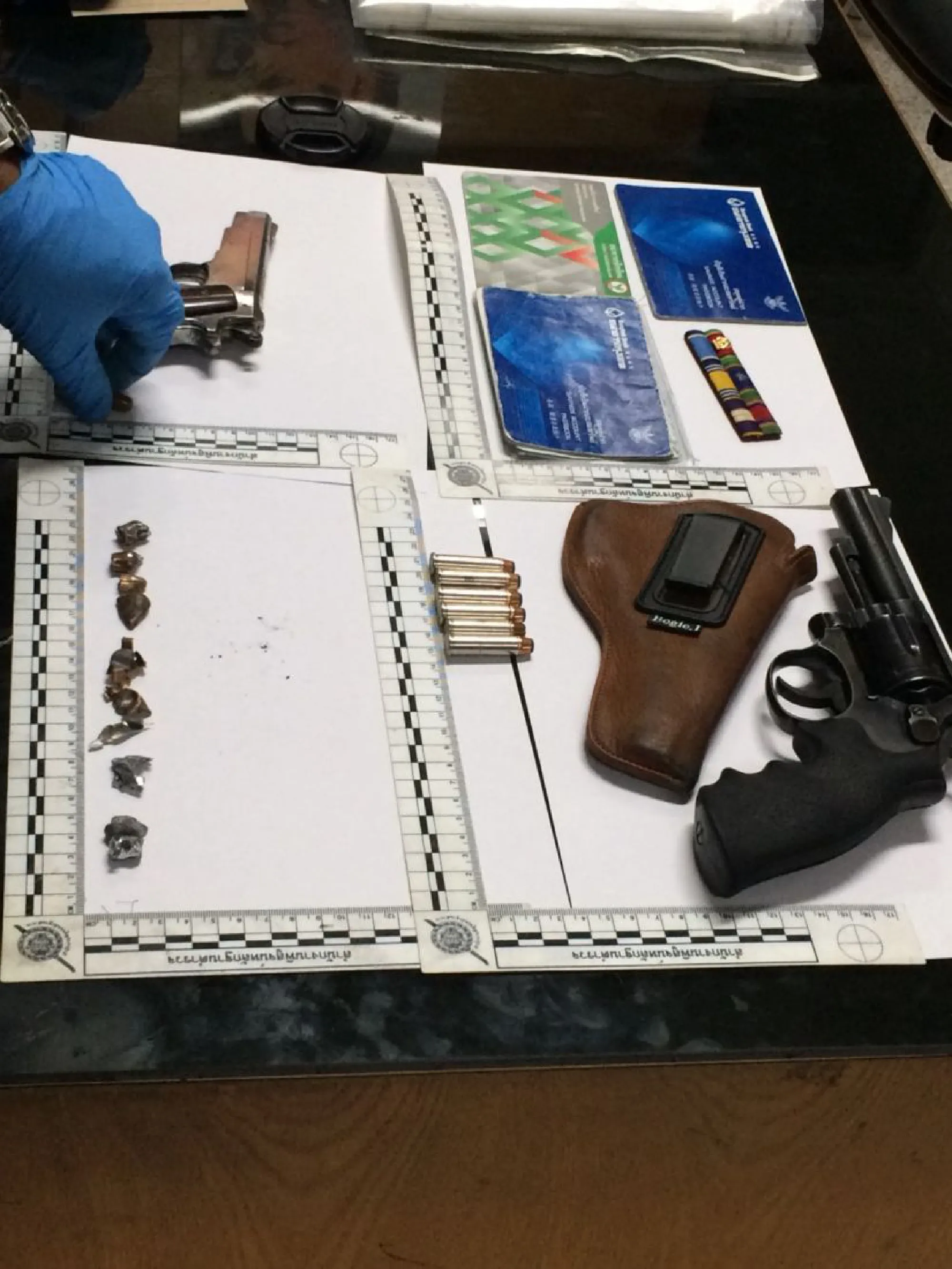 Man shot dead after breaking through checkpoint, threatening to shoot at police