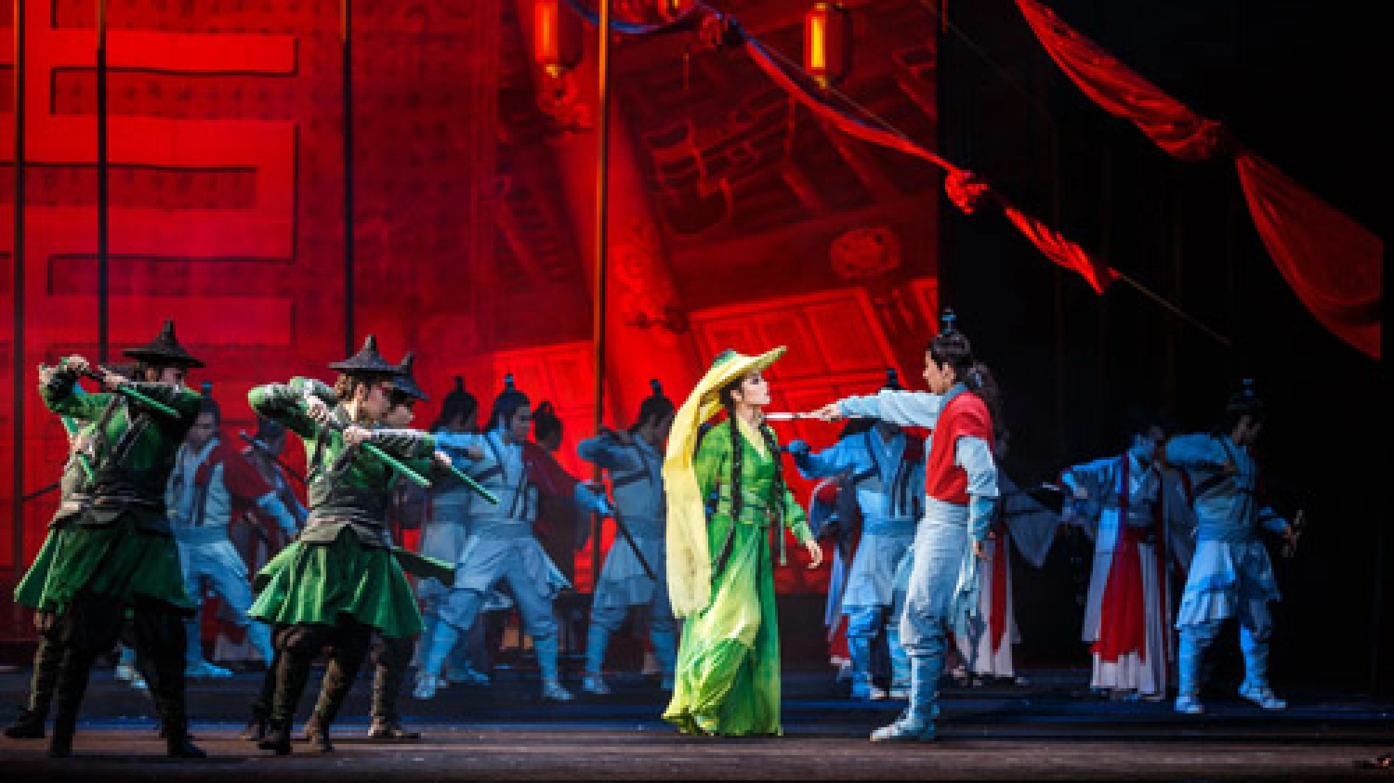 Swordsmen on the wire