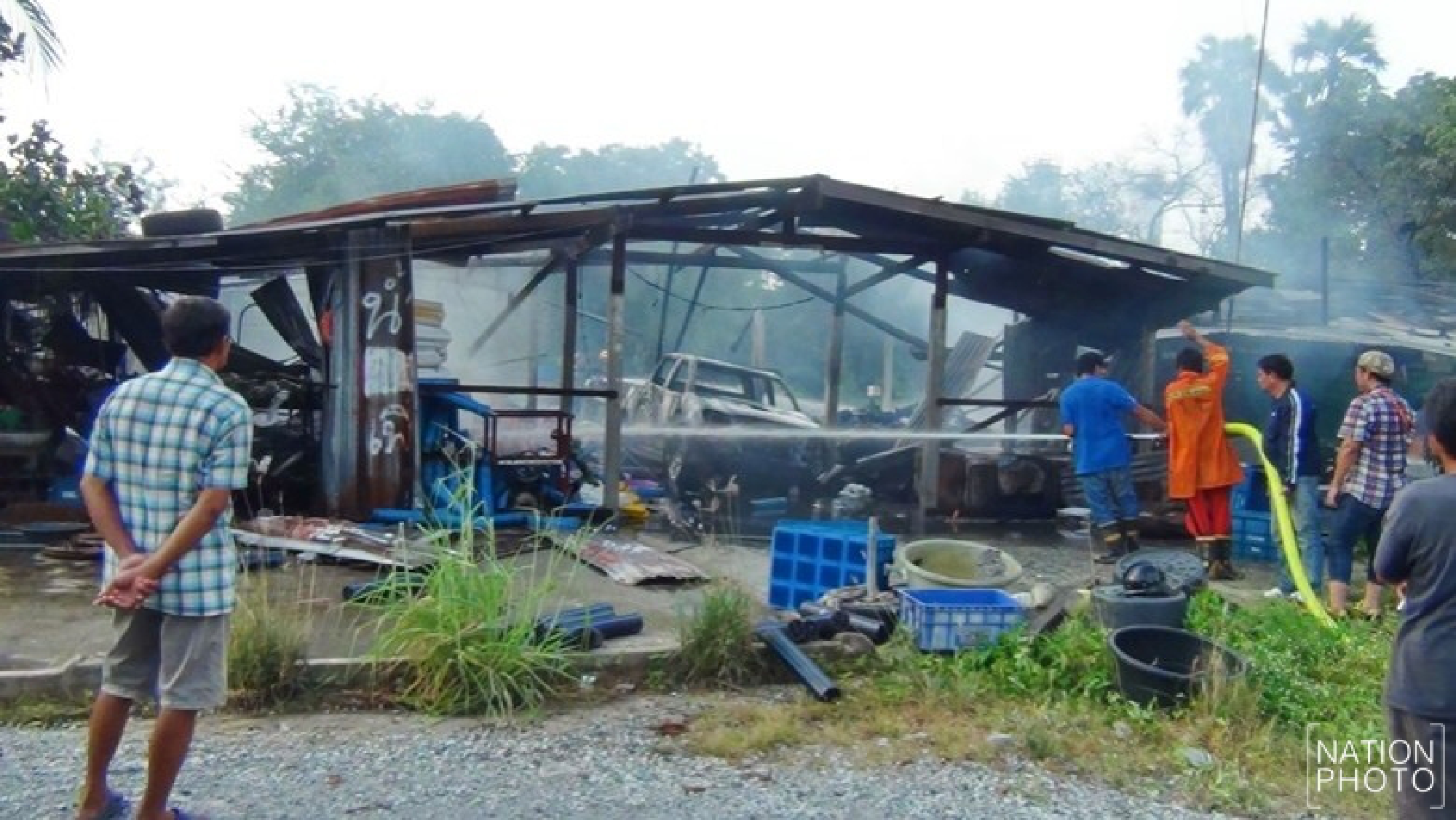 Fireworks factory explodes in Chachoengsao