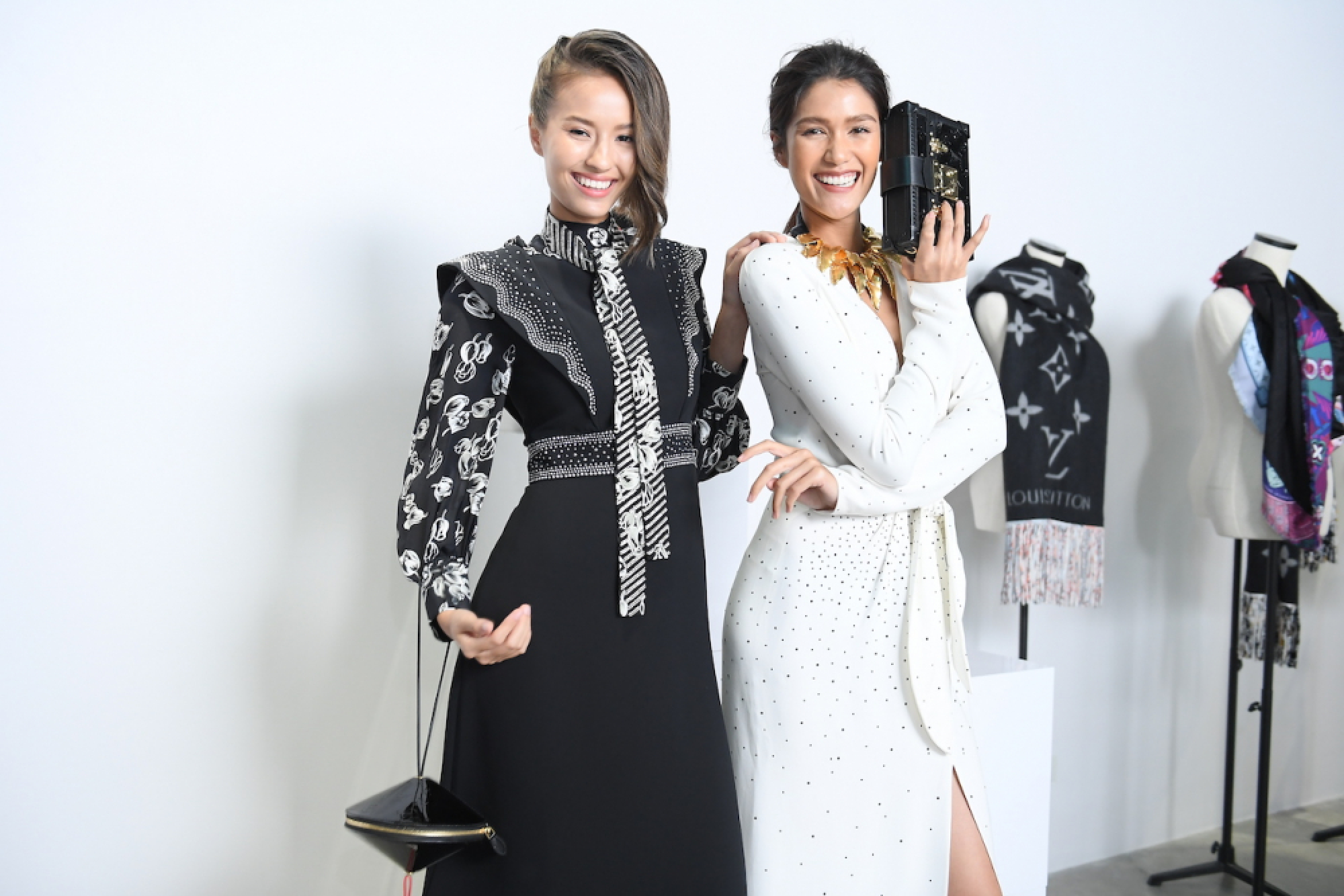 Vuitton from head to toe