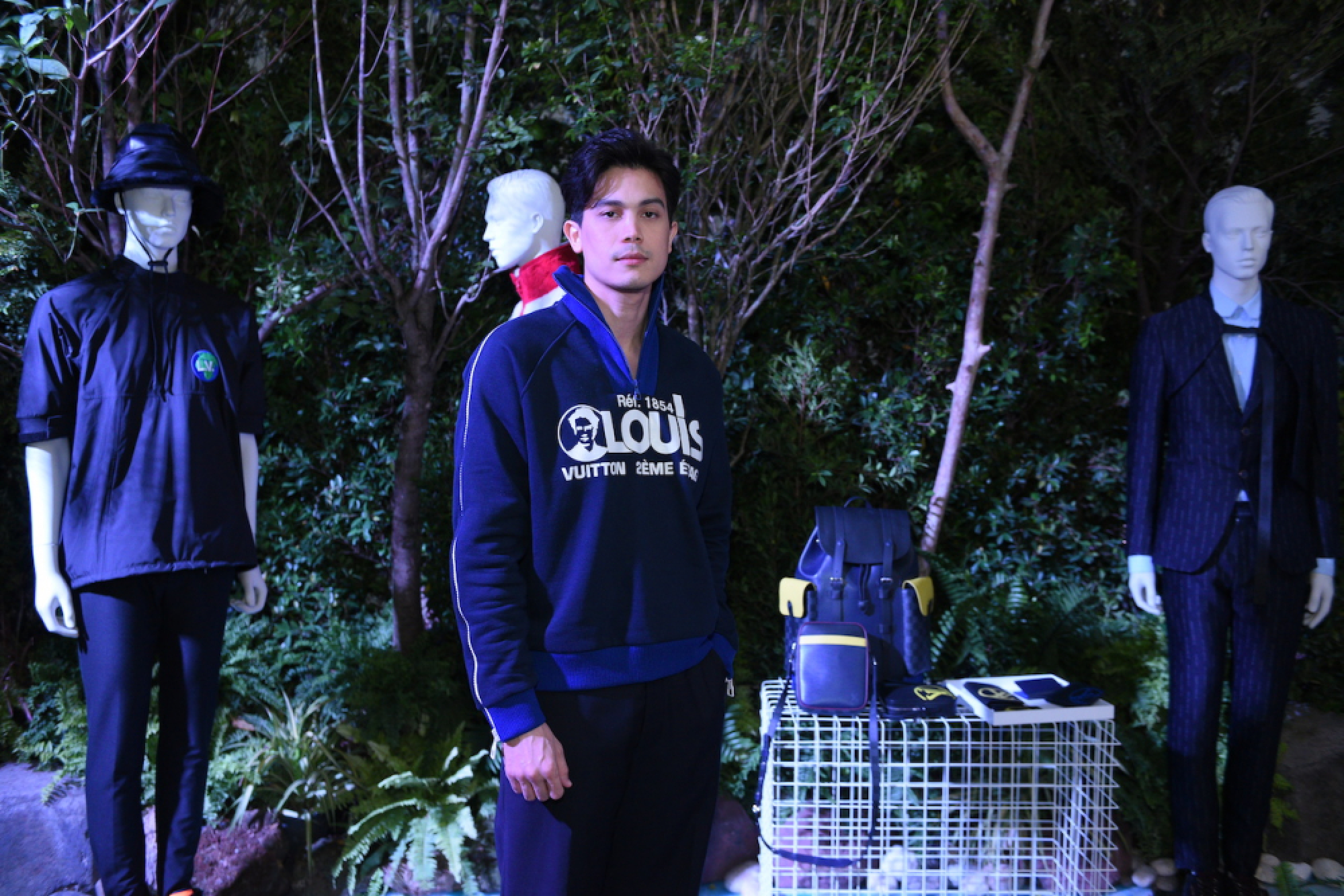 Vuitton from head to toe