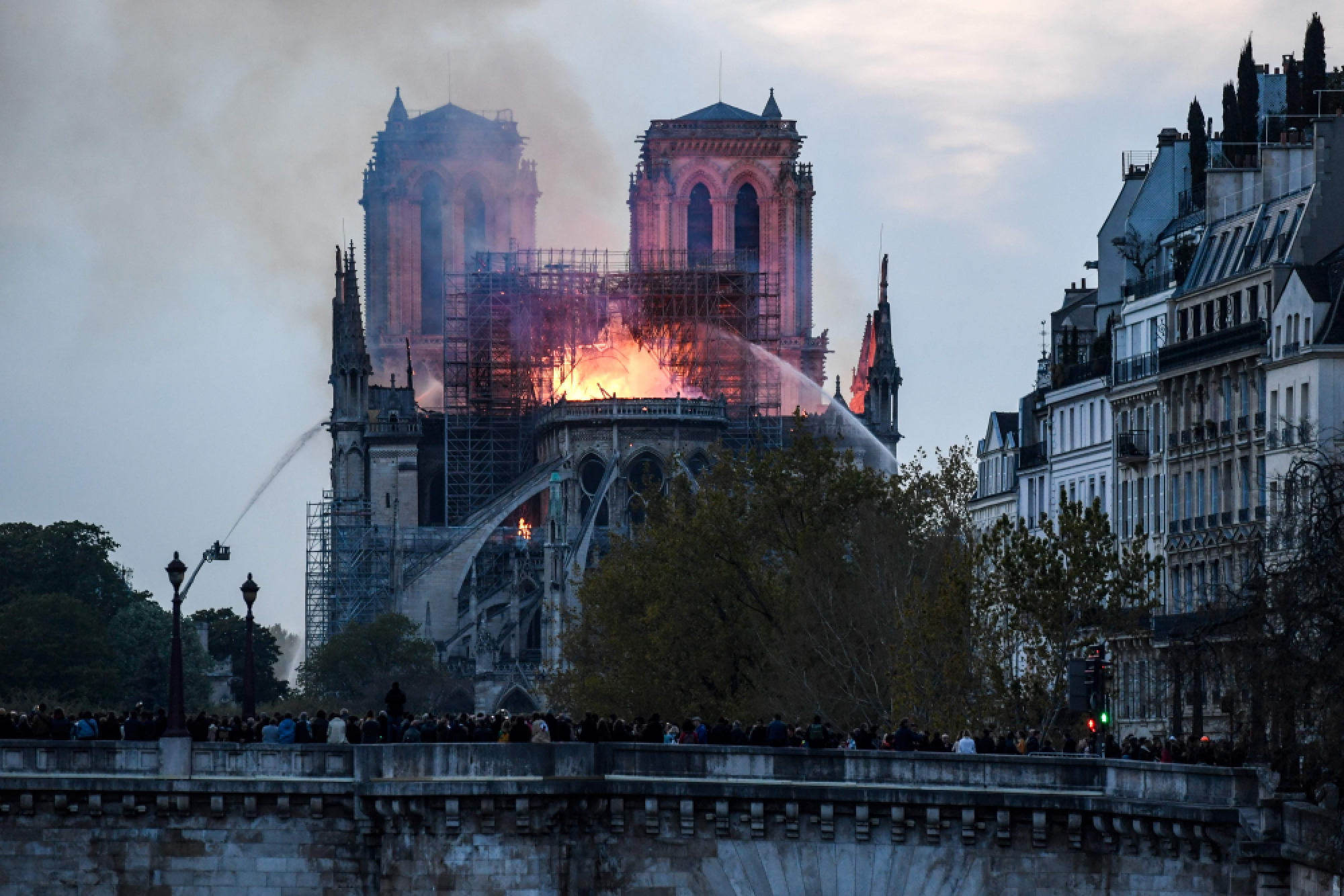 UPDATE: Fire ravages Notre-Dame cathedral in Paris, spire collapses