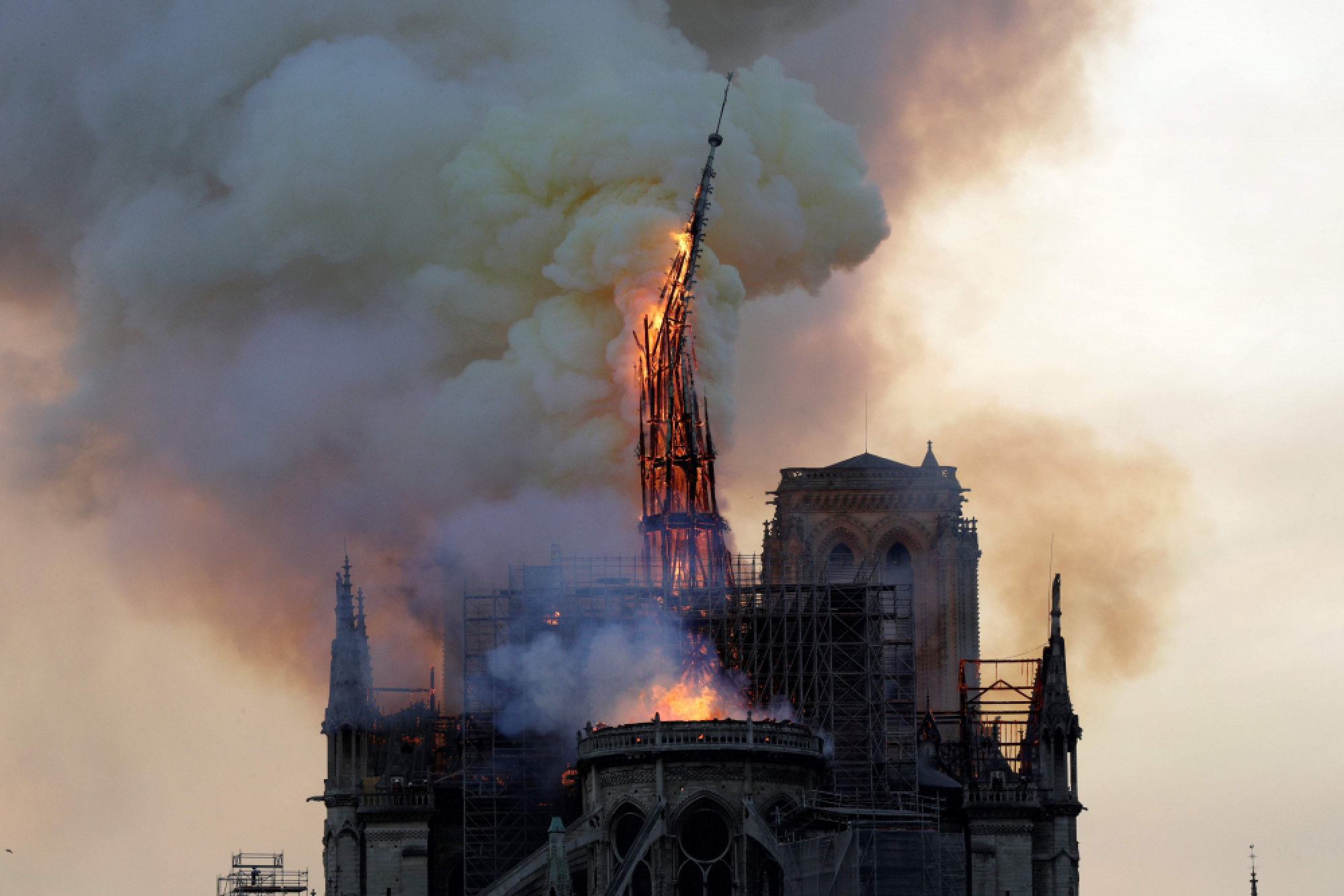 UPDATE: Fire ravages Notre-Dame cathedral in Paris, spire collapses