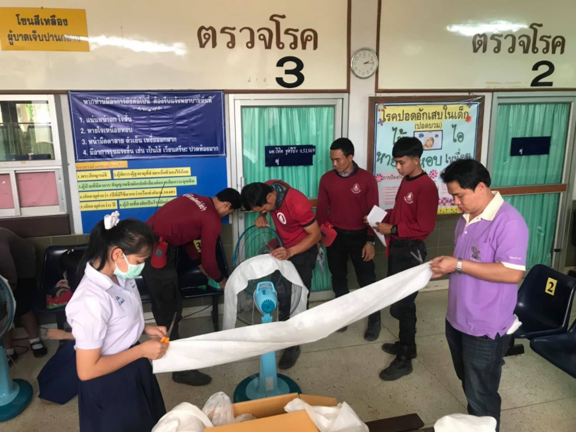 REPORT: Chiang Mai tries ‘clean rooms’ to protect vulnerable from toxic air